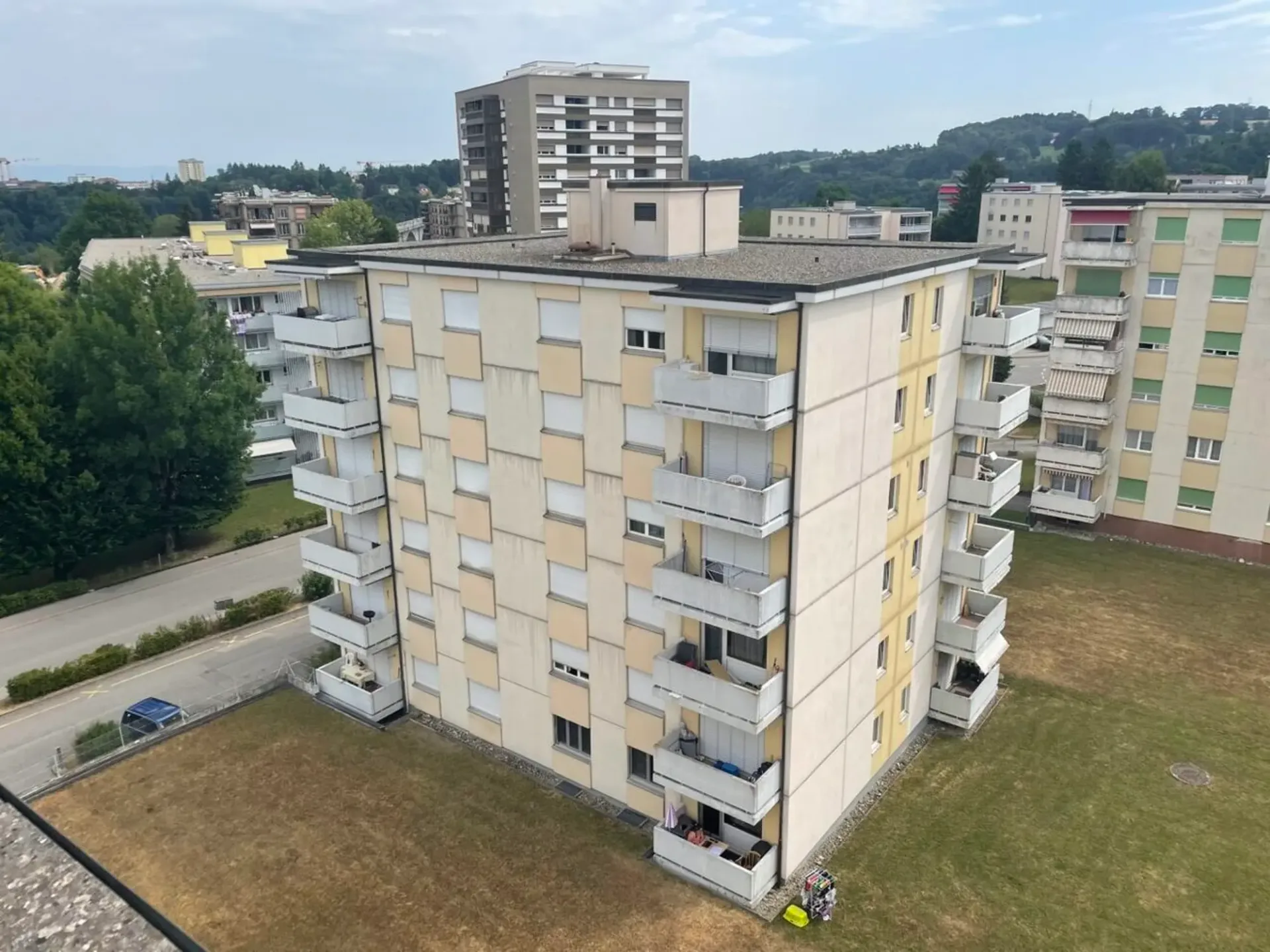 Wohnung mit 3.5 Zimmern und Balkon