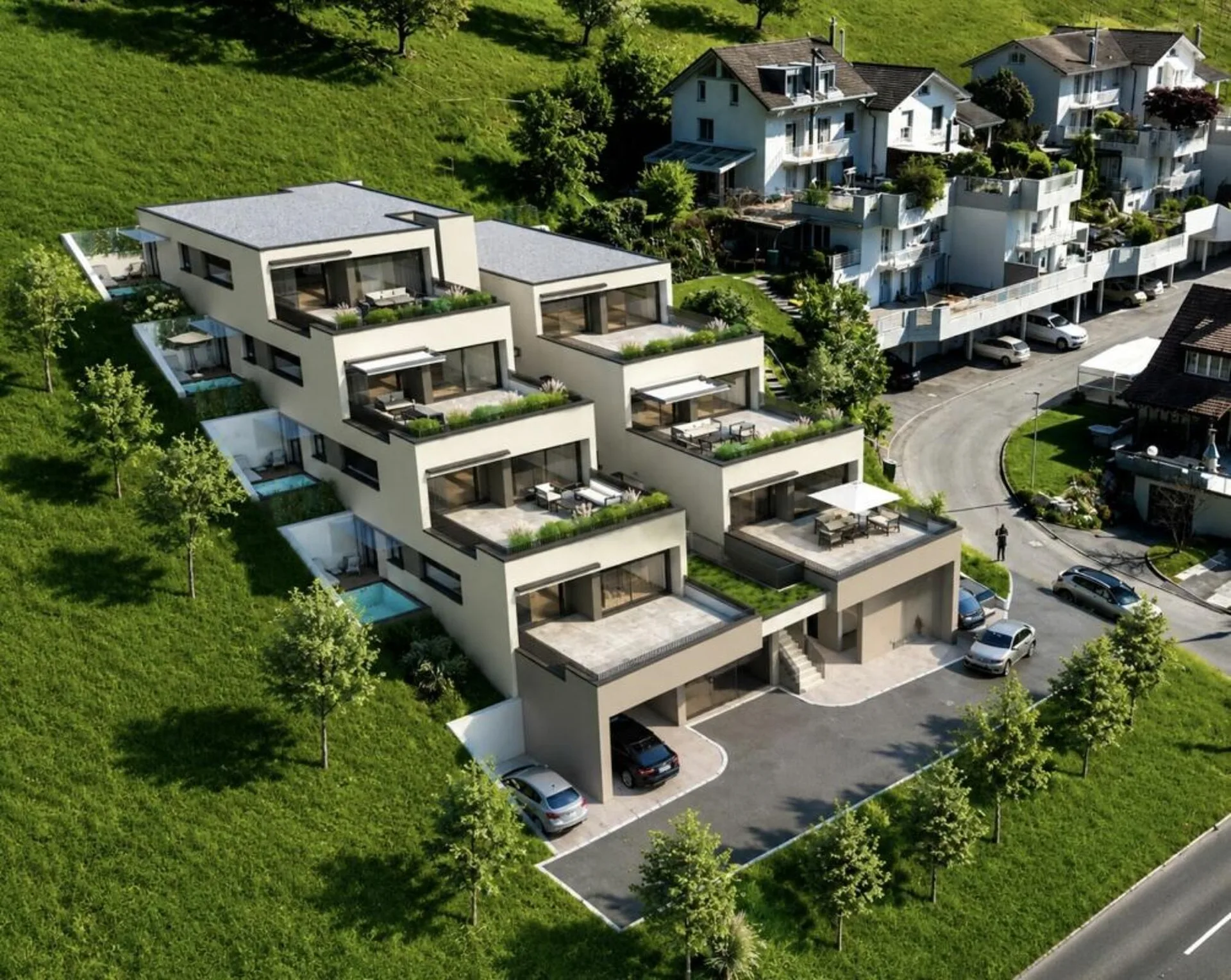 NEUBAU!!! 4 ½-Zimmer-Terrassenhäuser