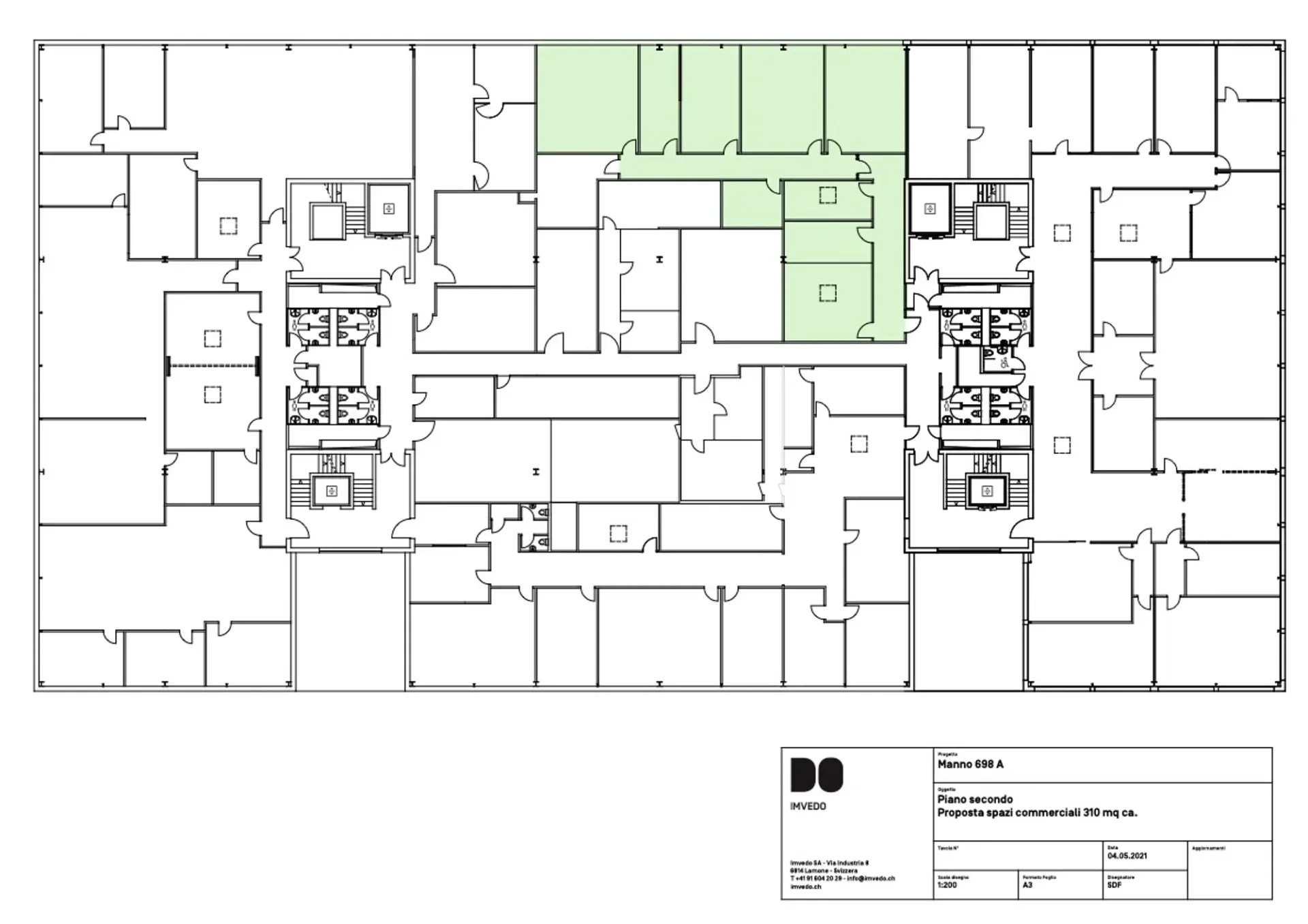 Büros in Manno - 310 m²
