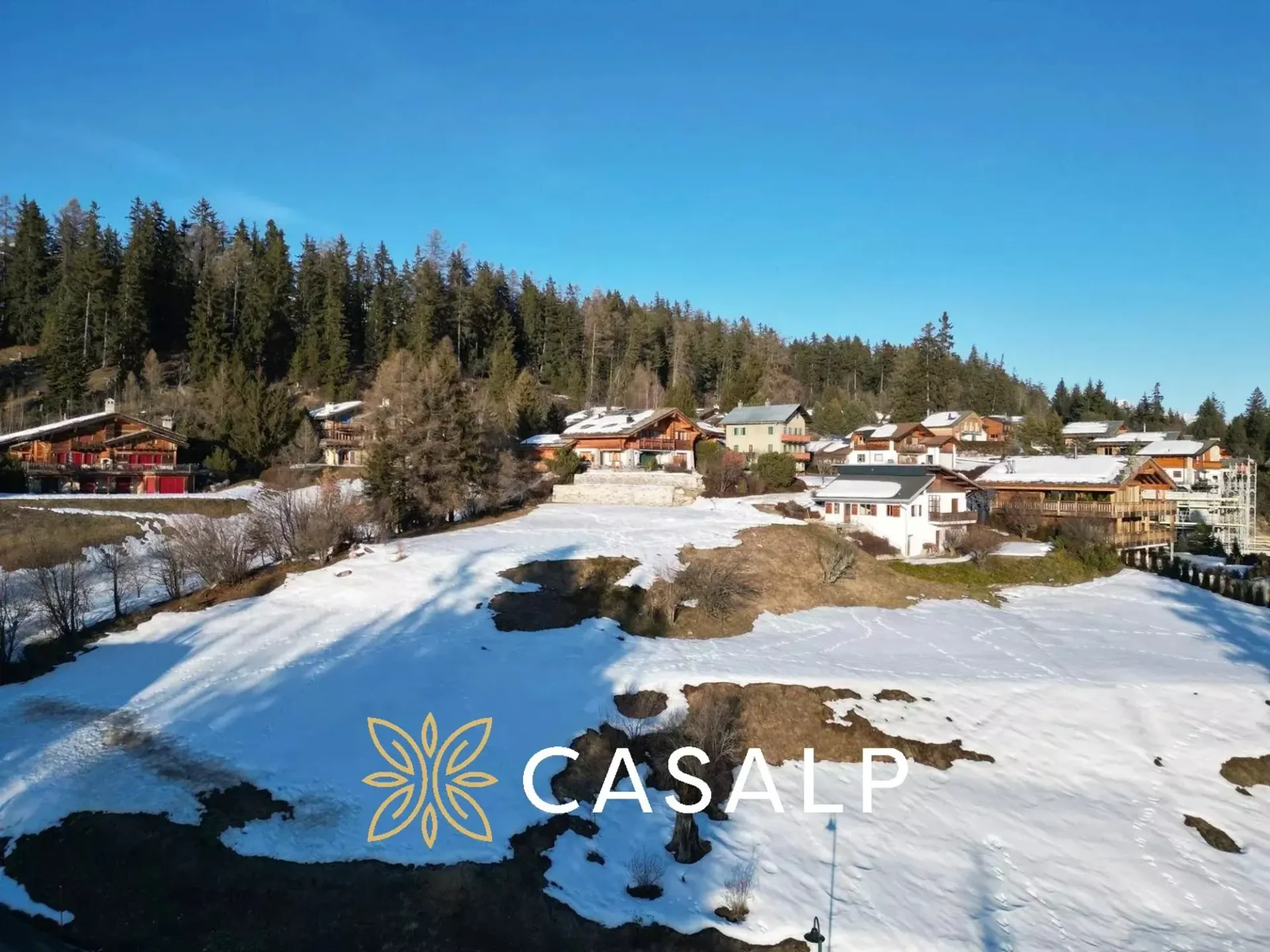 Außergewöhnliches Grundstück in Créhavouettaz - Crans-Montana