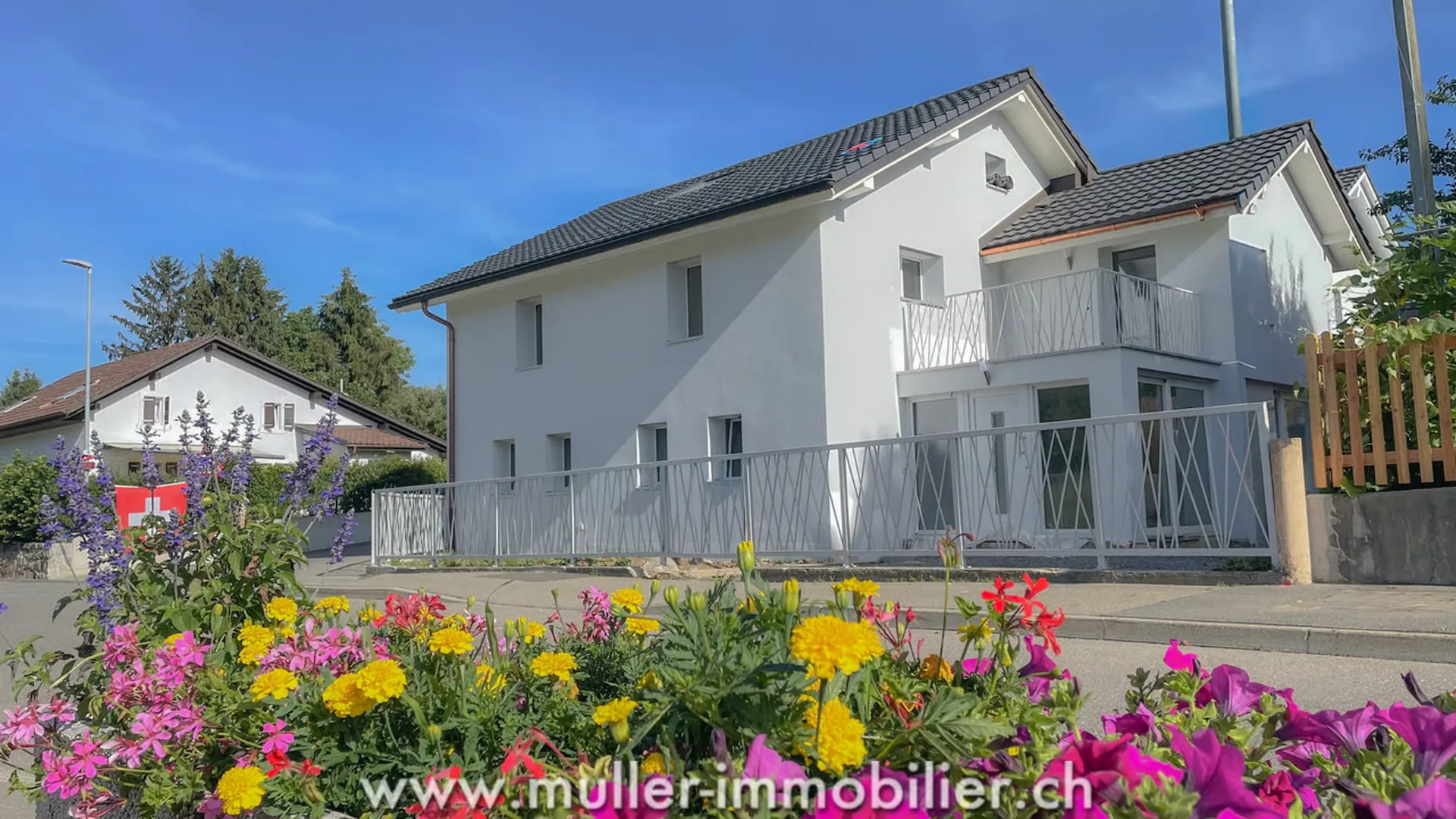 Schöne Villa in Bossonnens