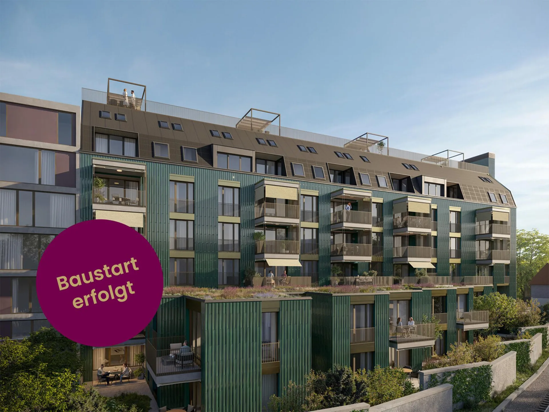 Neubauprojekt Eichstrasse Zürich  Kompakt und stilvoll wohnen