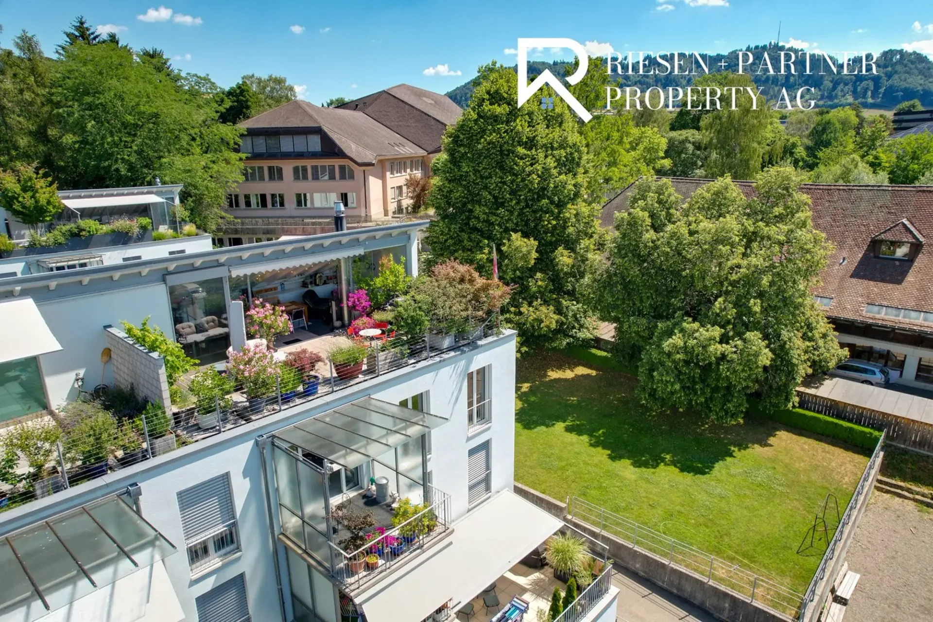 Attika-Duplex mit Wintergarten und Panoramaterrasse