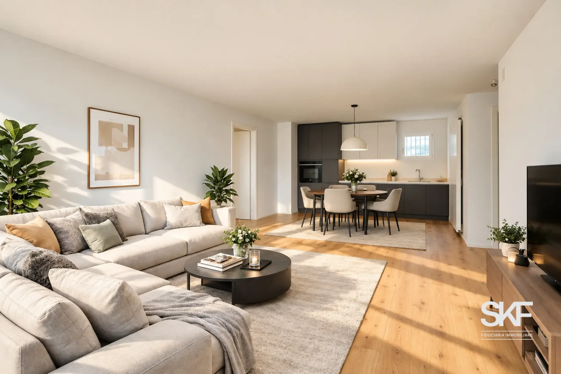 NOVAZZANO - NEUES 3.5 ZIMMER-WOHNUNG MIT GROSER TERRASSE