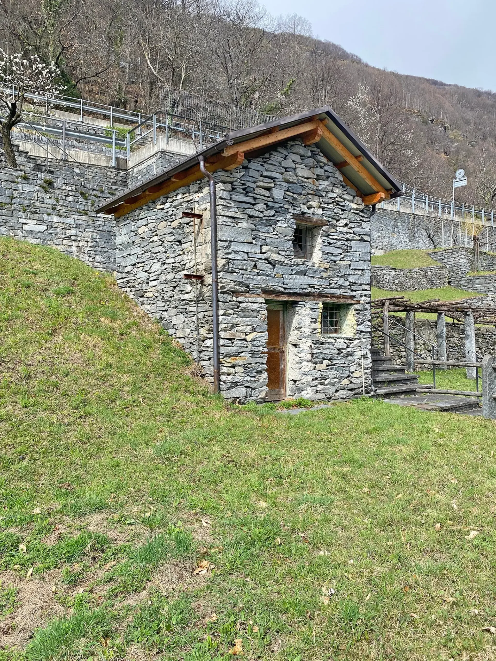 Rustico con terreno edificabile