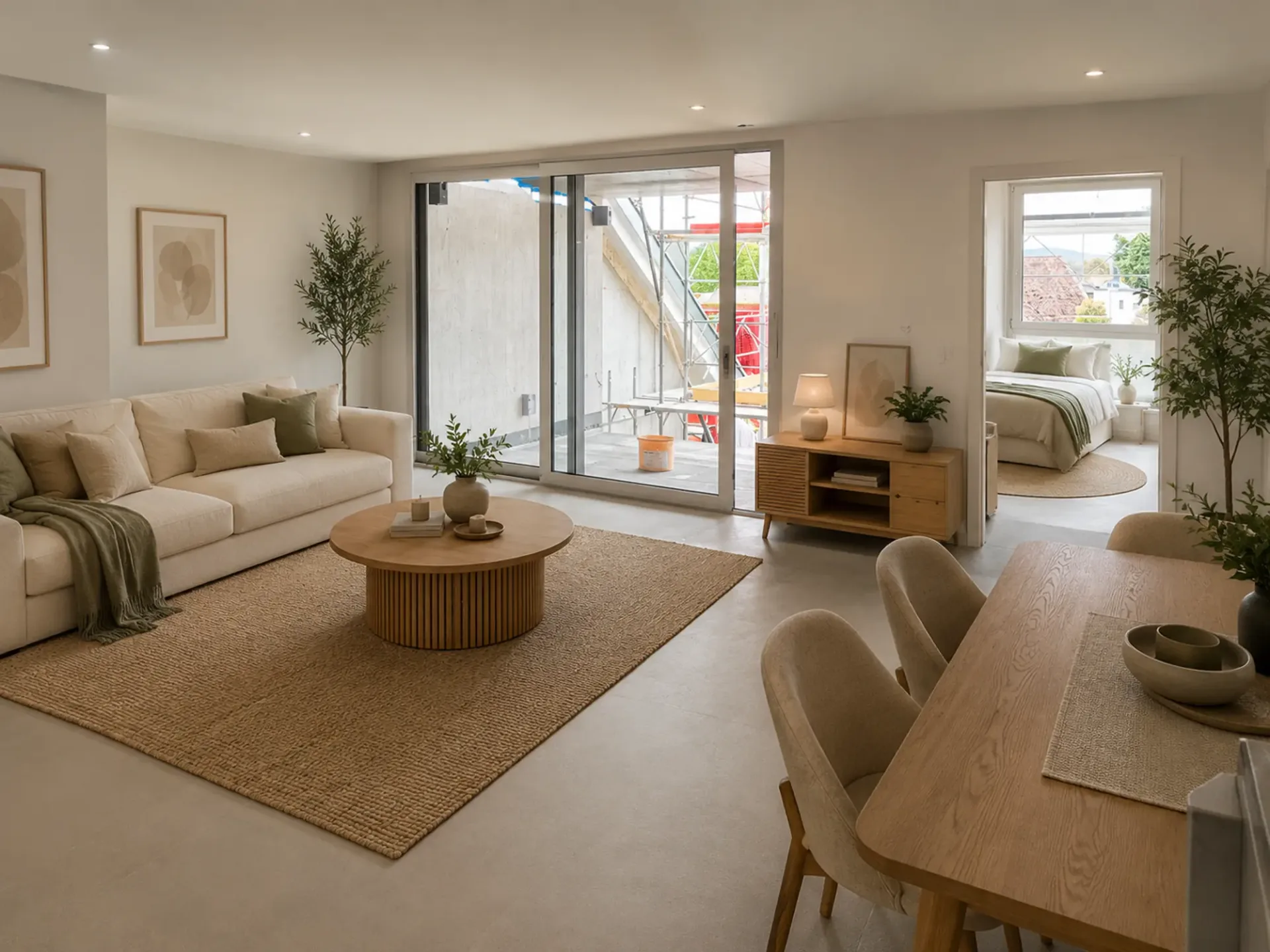 Wertvolle Immobilie im Zentrum von Payerne - Neuwertiges 2,5-Zimmer-Apartment mit Loggia