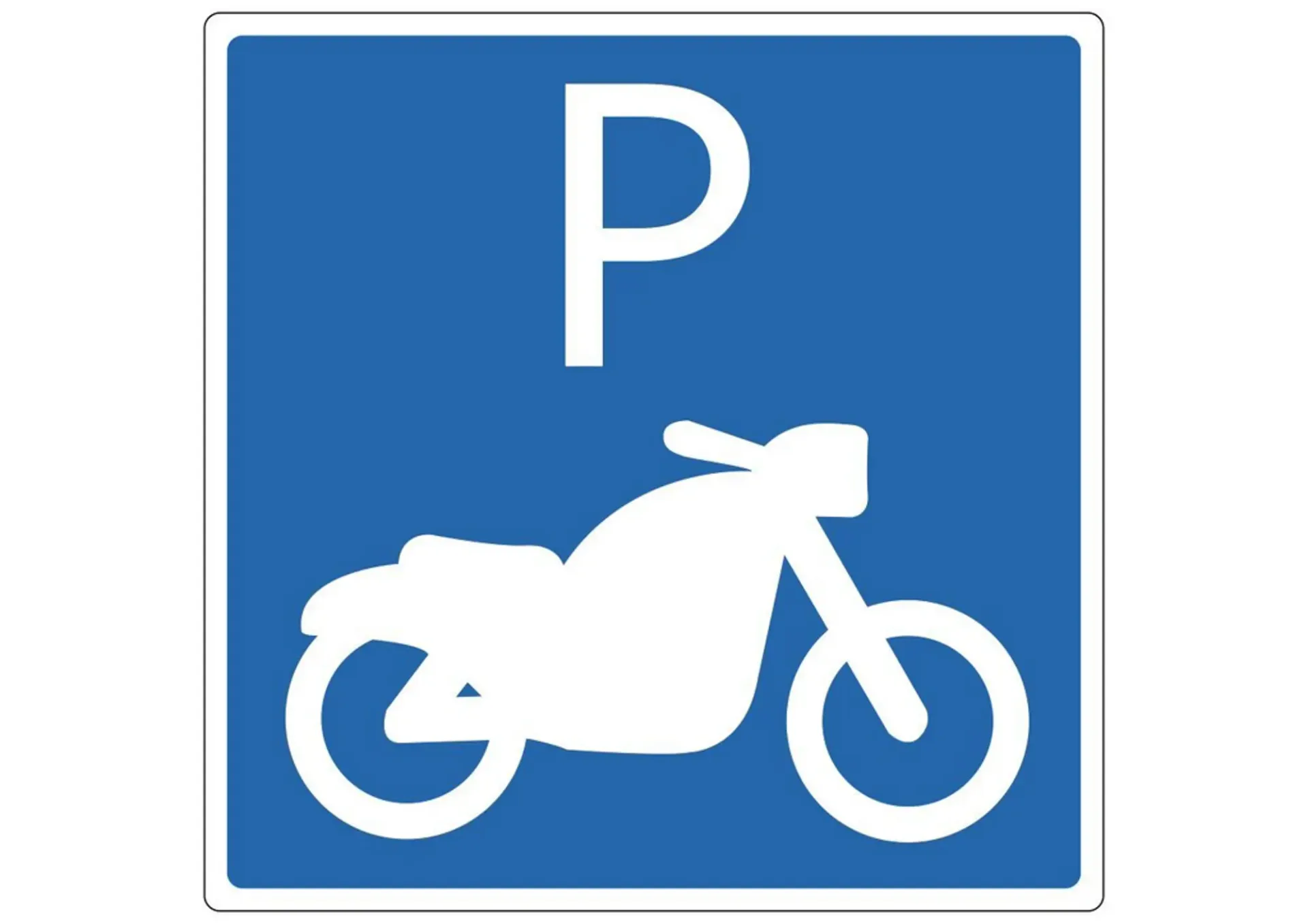 Parkieren leicht gemacht - freier Motorradplatz