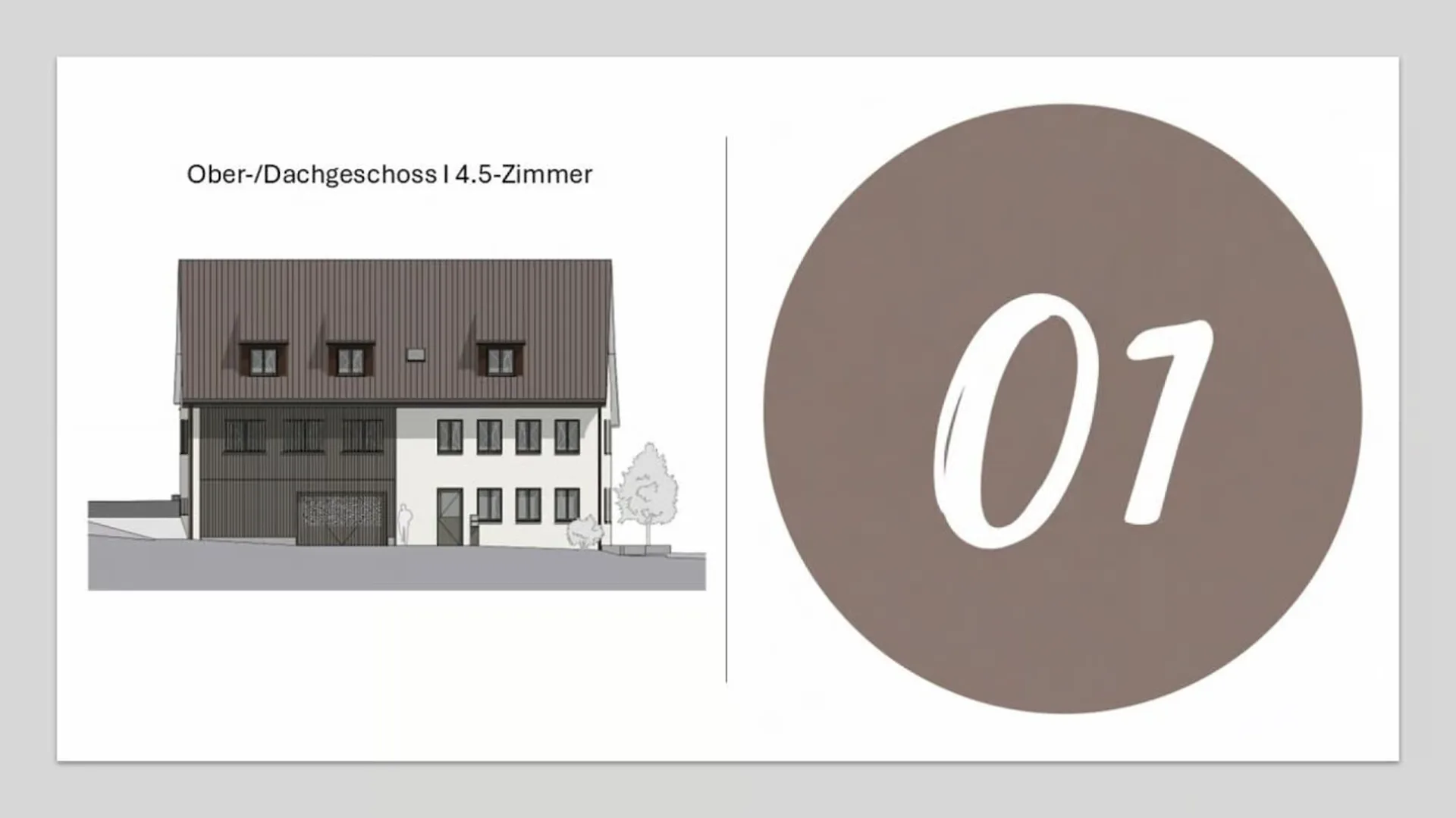 Mehrfamilienhaus "Bachblick" - Ober-/Dachgeschoss