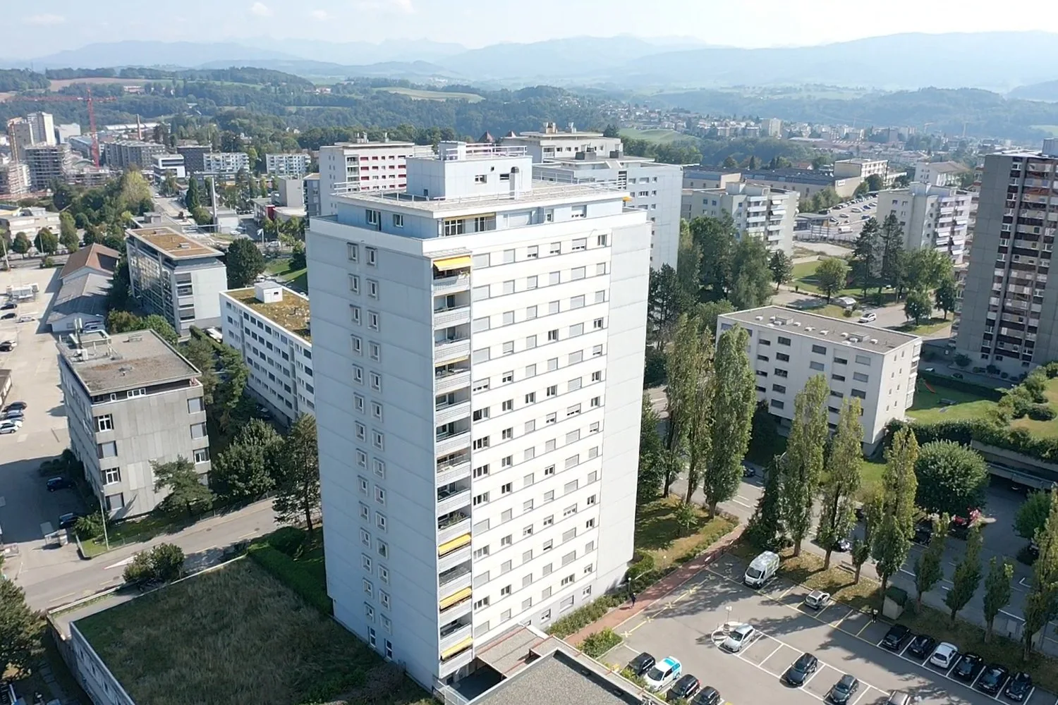 Logement dans un quartier calme