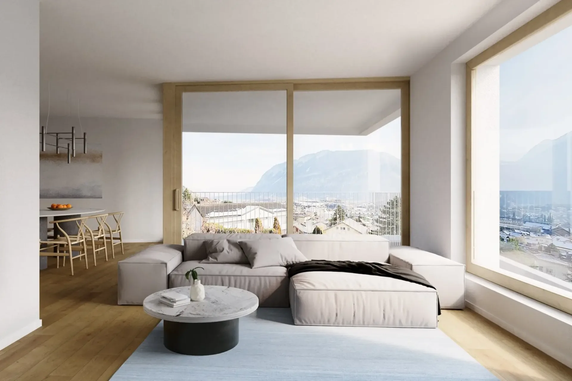 PRÄCHTIGE VILLA AUF DER SONNENKORNICHE IN SIERRE