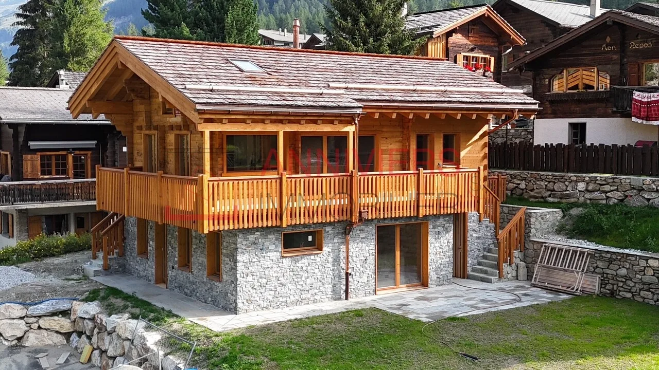 Exklusivität in Zinal - Neues und authentisches Chalet im alten Dorf