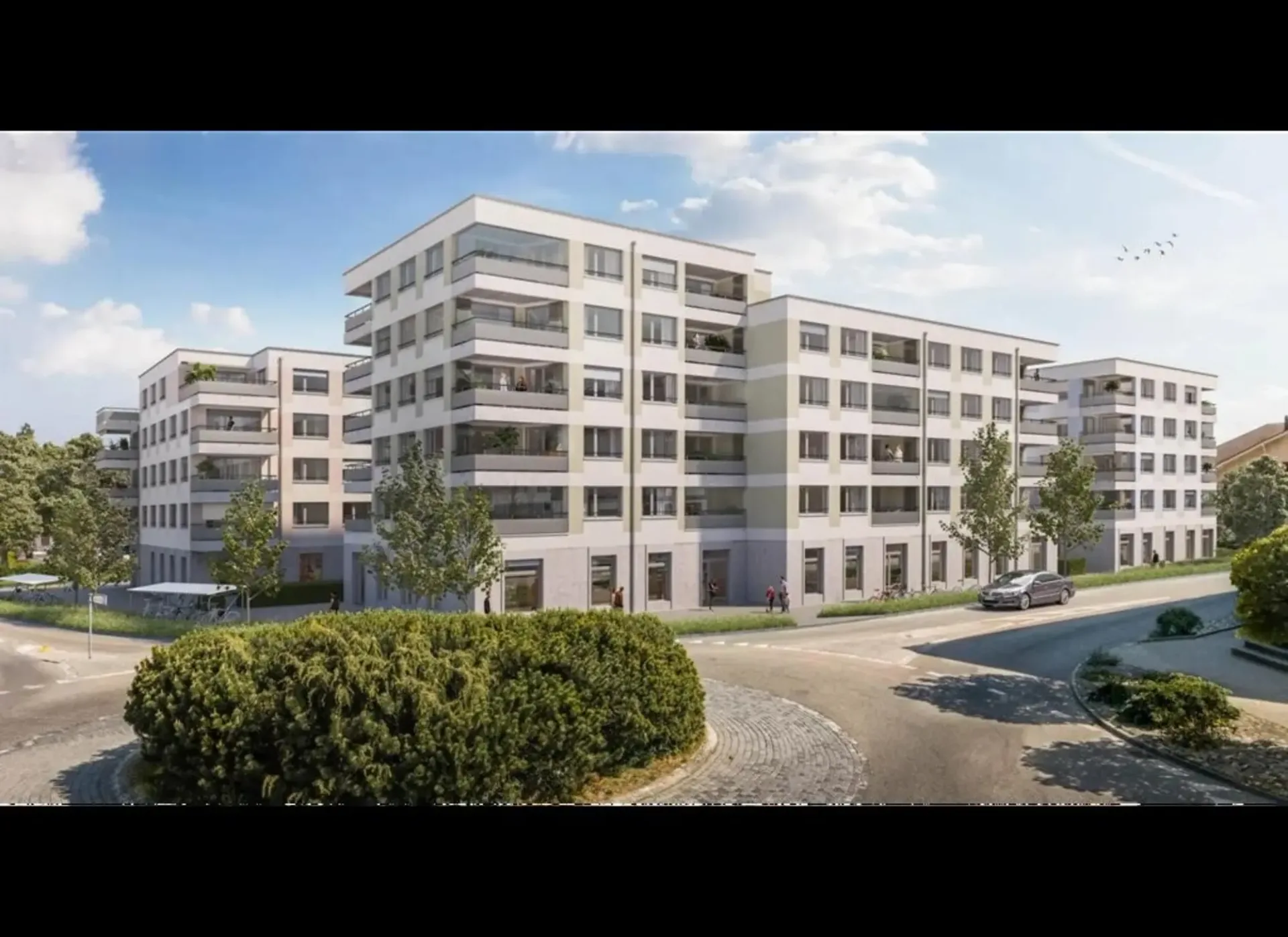 Your new apartment in the heart of Biberist!
