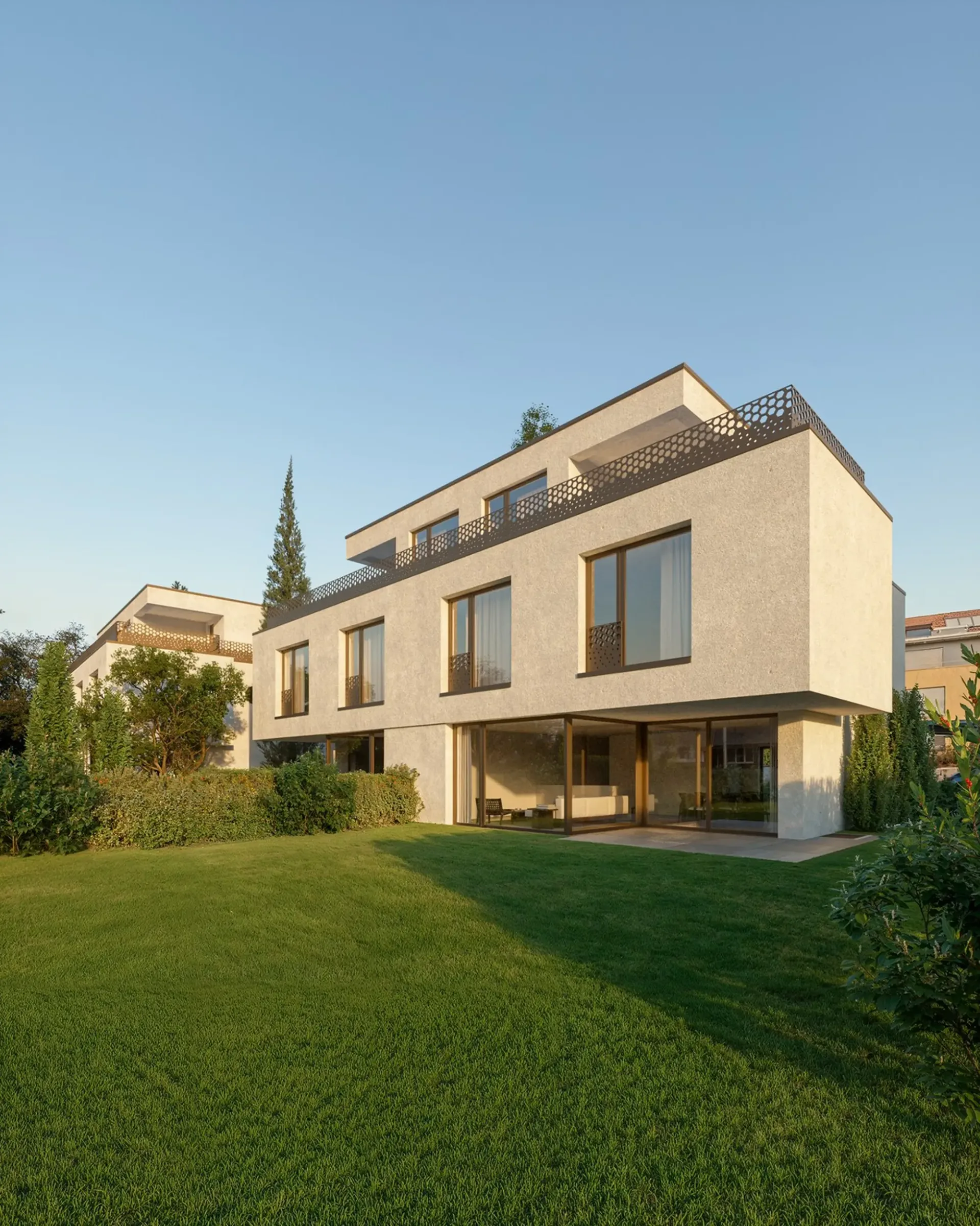 Neubau 5.5 Zimmer-Doppel-Einfamilienhäuser in Heimberg