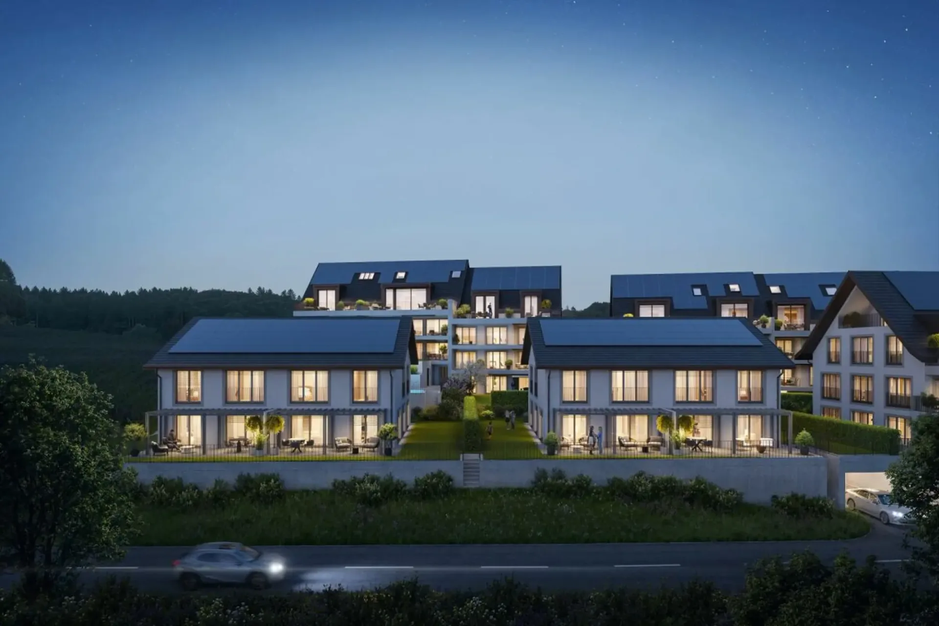5.5-Zi. Doppelhaushälften mit Poolzugang - Neubau DORFRESORT