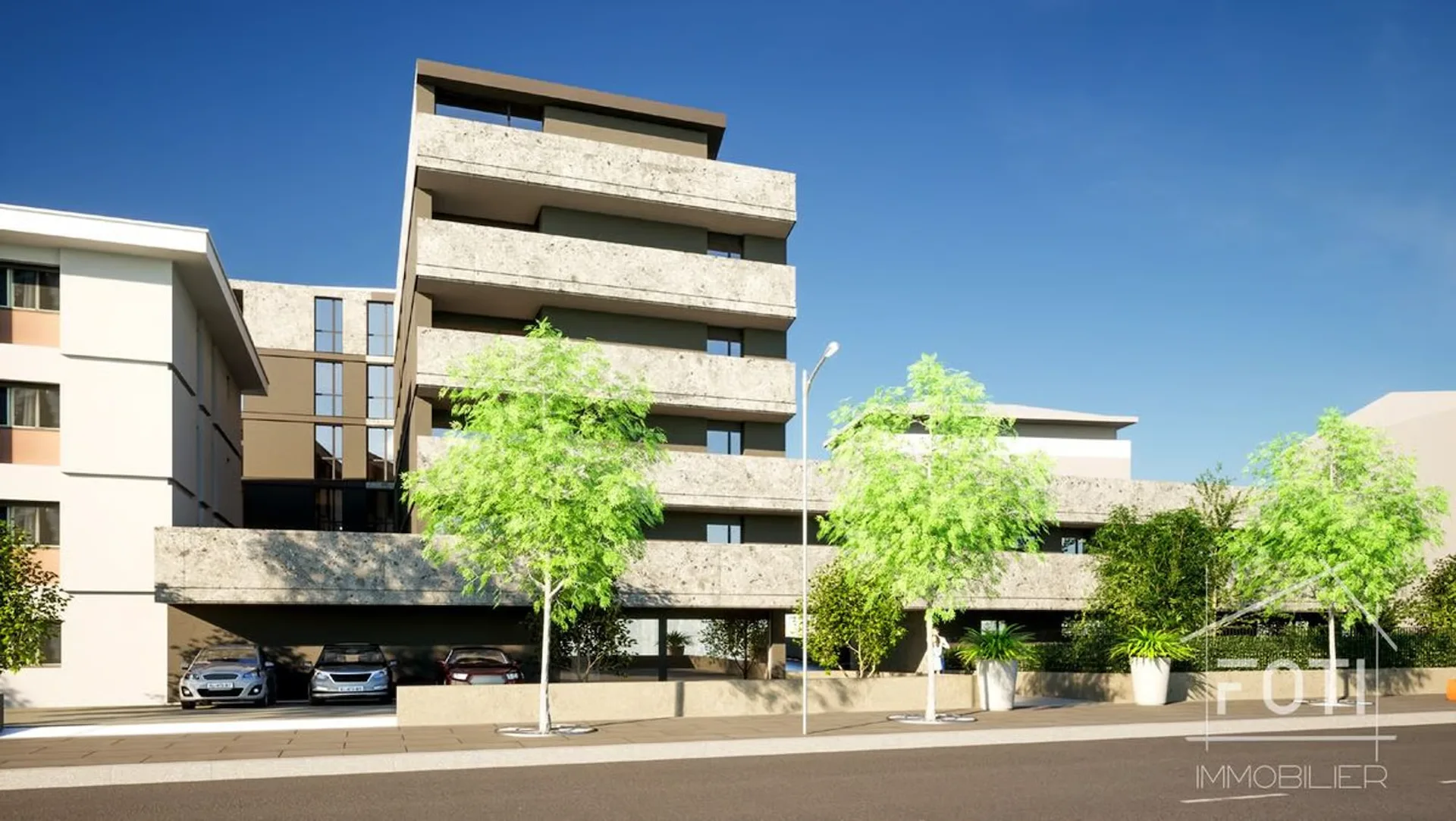 Appartement de 3,5 pièces avec terrasse.