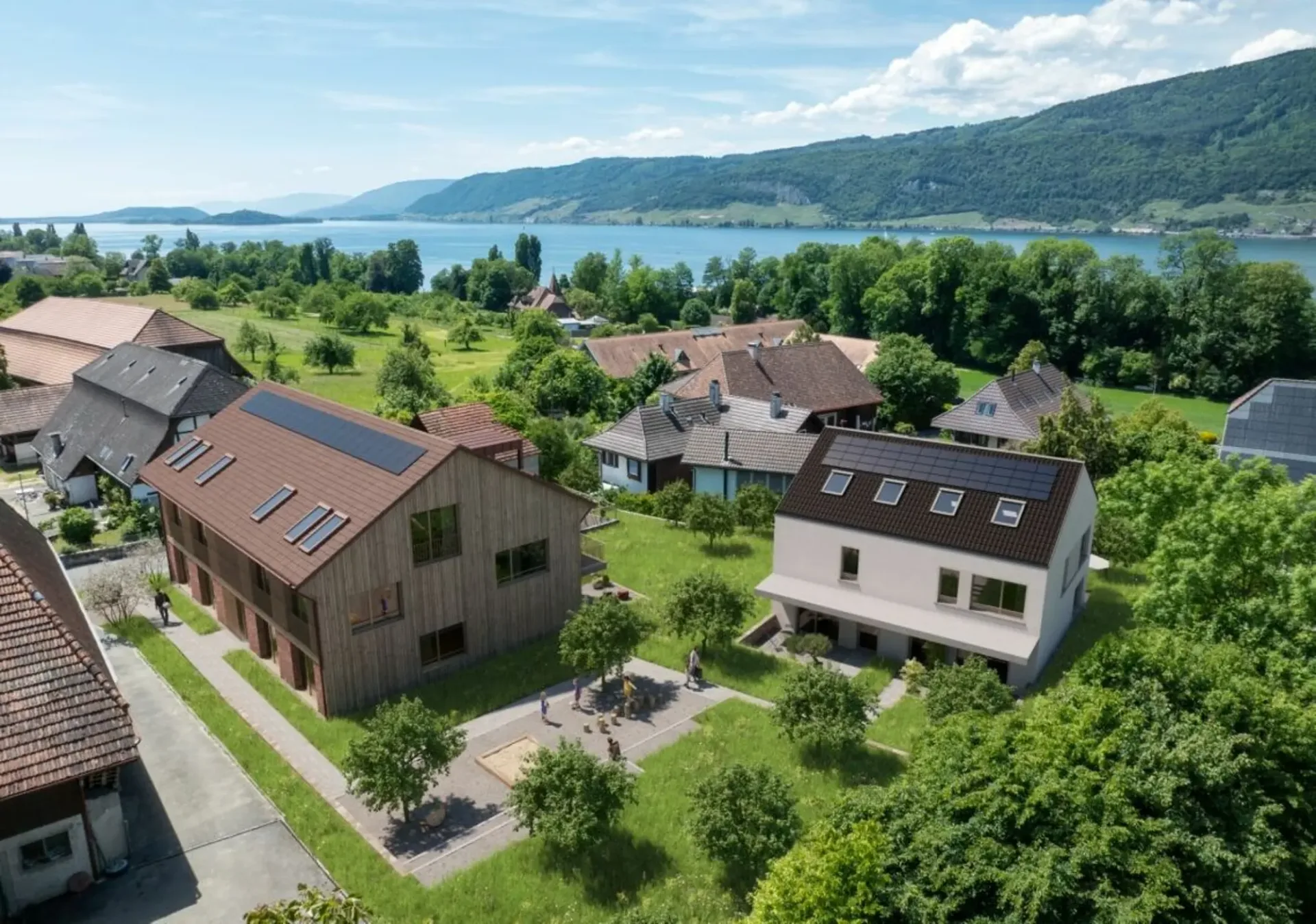 *Vorankündigung Neubauprojekt* Doppeleinfamilienhaus und Mehrfamilienhaus in Sutz