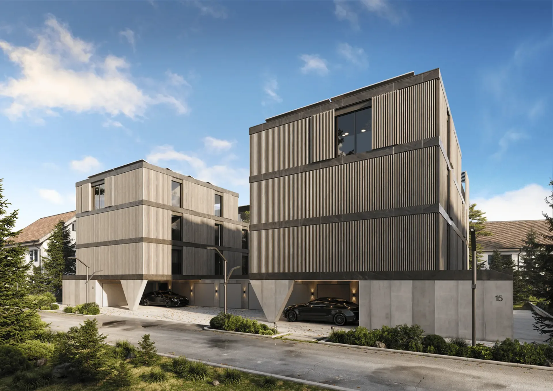 Exklusive 5.5-Zimmer-Attikawohnung im Neubauprojekt «Chōra» in Cham