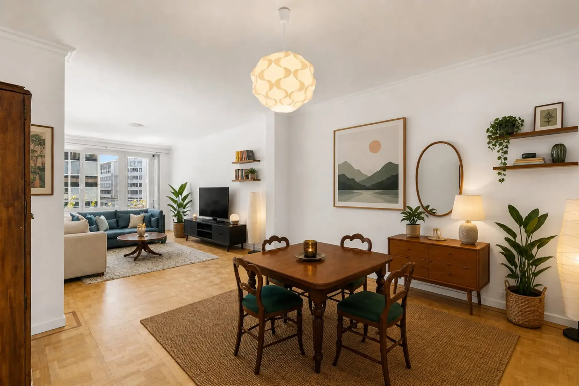 Appartement renoviert in einer Wohnanlage mit hohem Standard