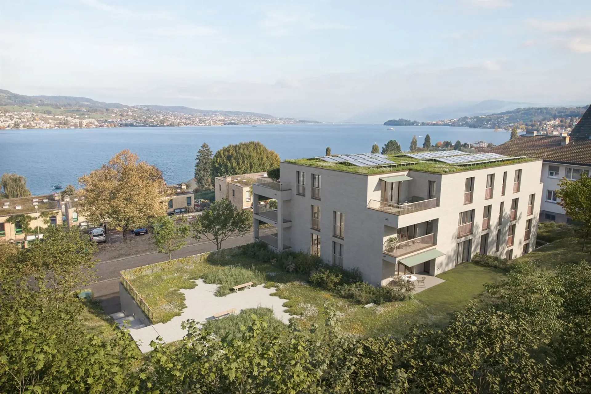 Projet de construction neuve Fachstrasse 74 à Oberrieden
