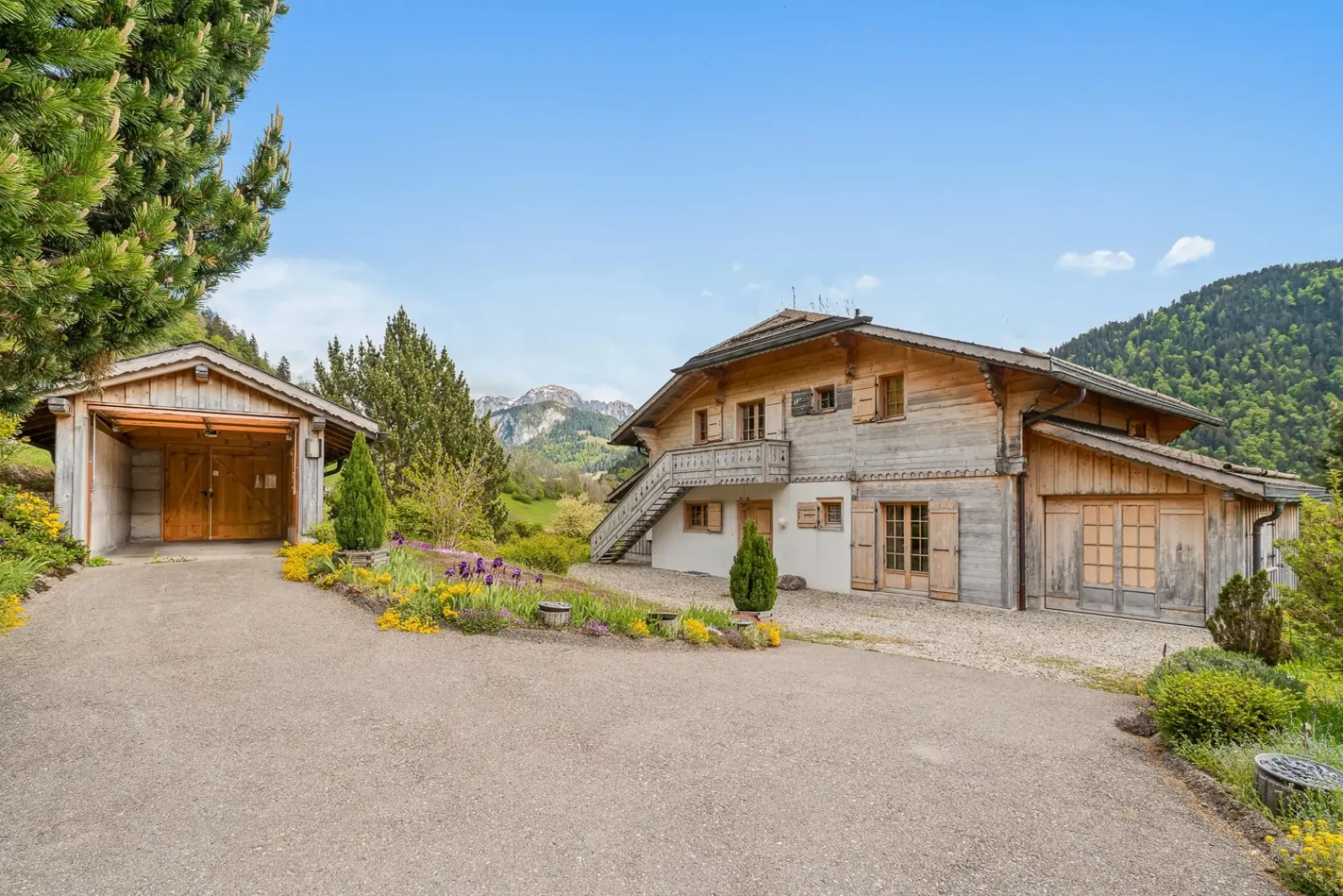 Eine außergewöhnliche Chalet im Herzen der Waadtländer Alpen