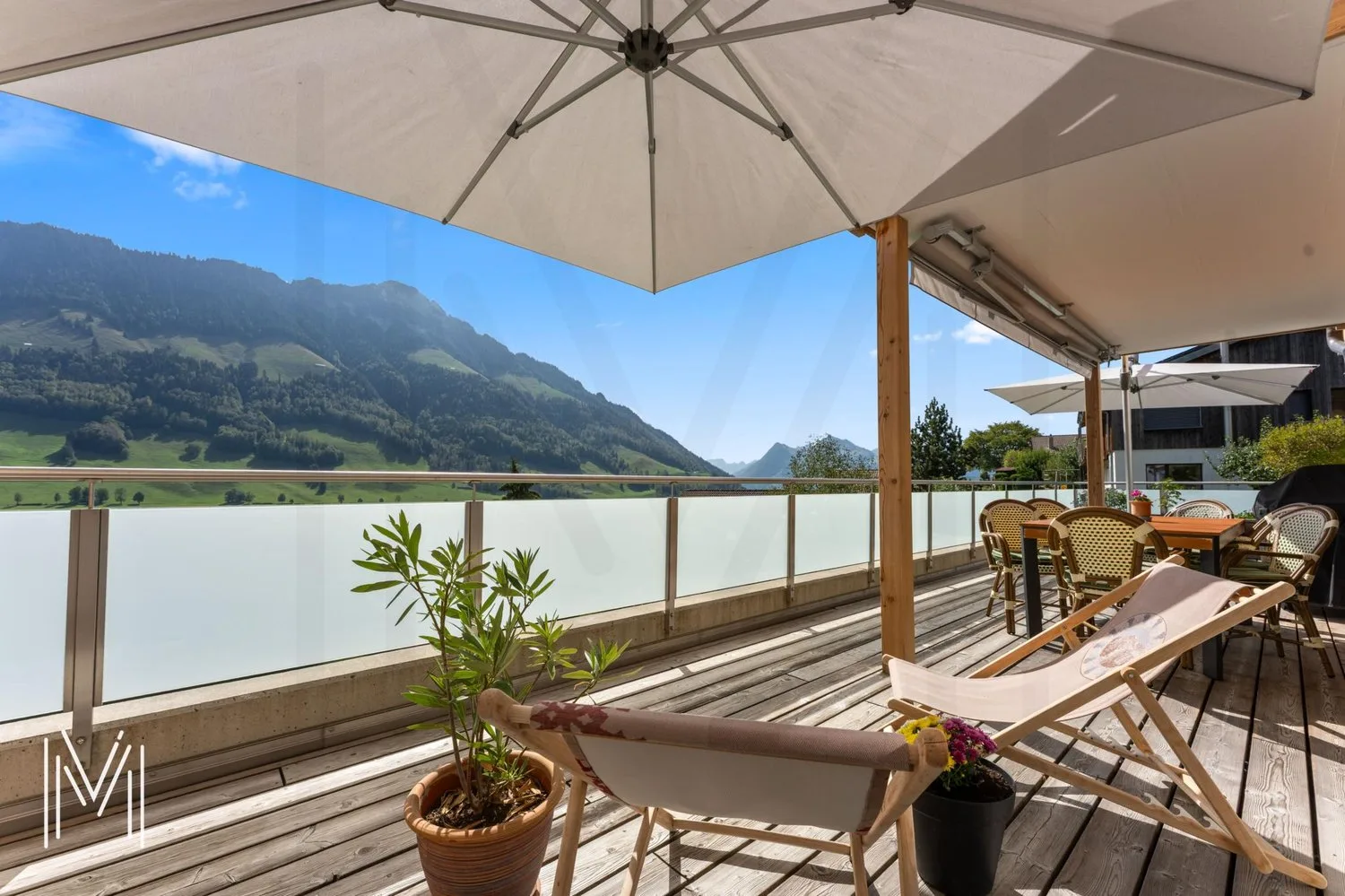 Prächtige 4,5-Zimmer-Wohnung mit prächtiger Aussicht
