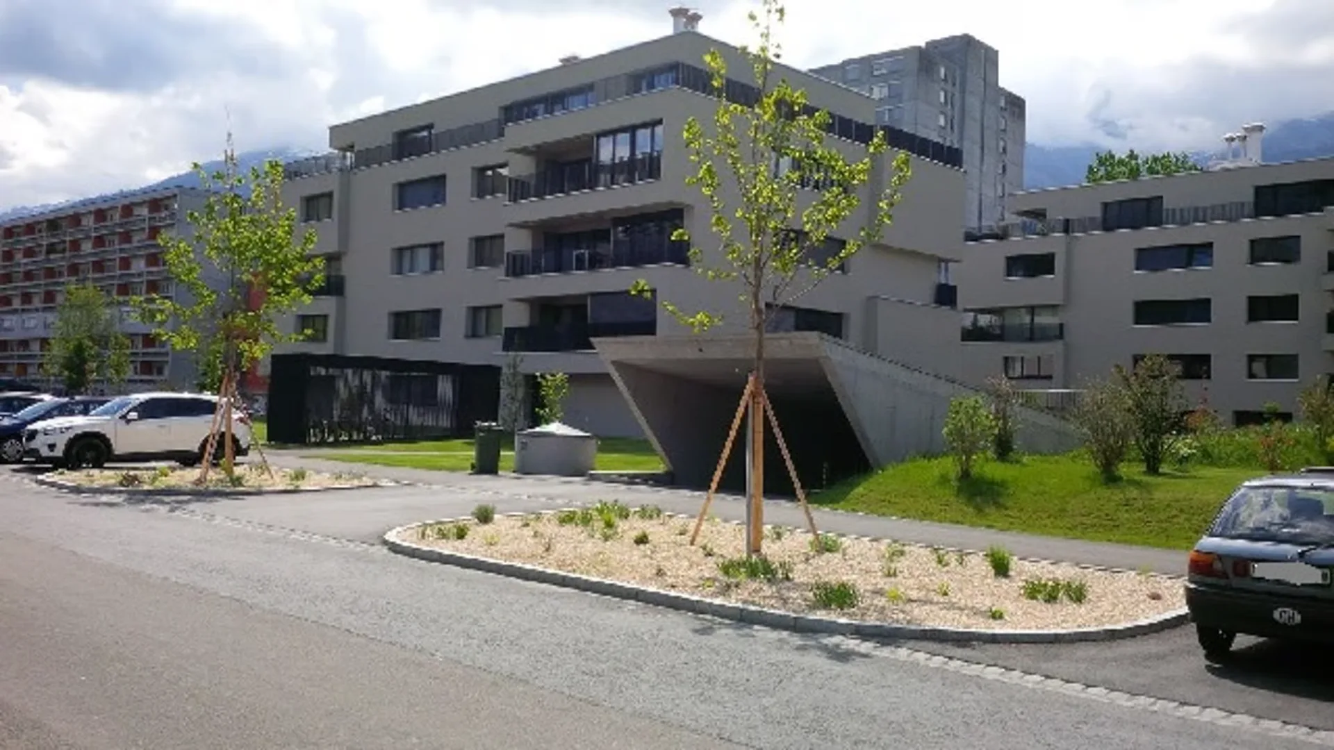 Einstellplätze an der Brunnenstr. 9, Buchs