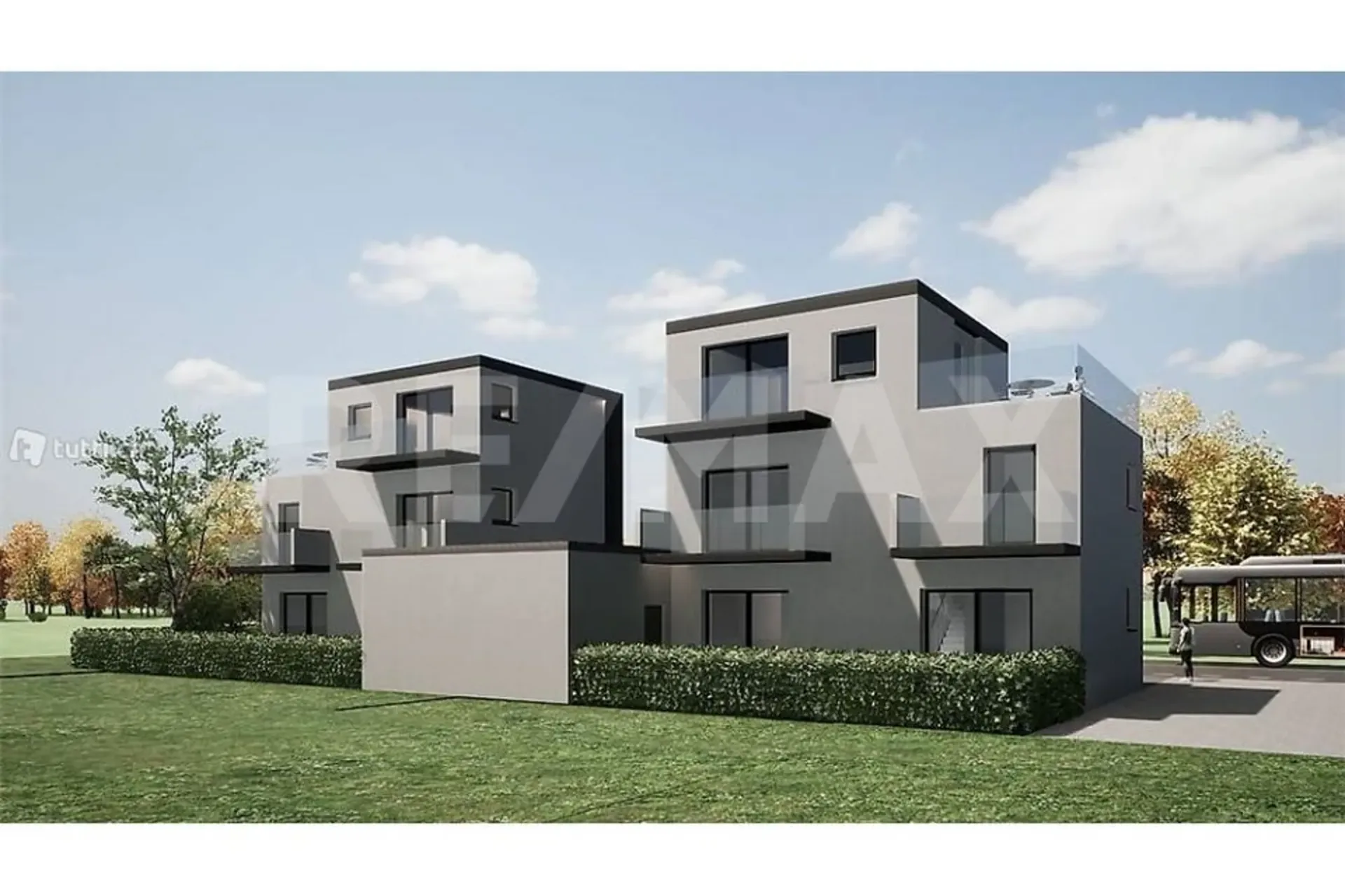 Case gemelle moderne - una combinazione di comfort, innovazione e natura