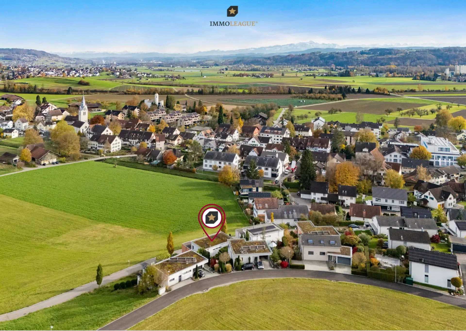 Exklusives Wohnen mit unverbaubarem Blick bis zum Säntis.