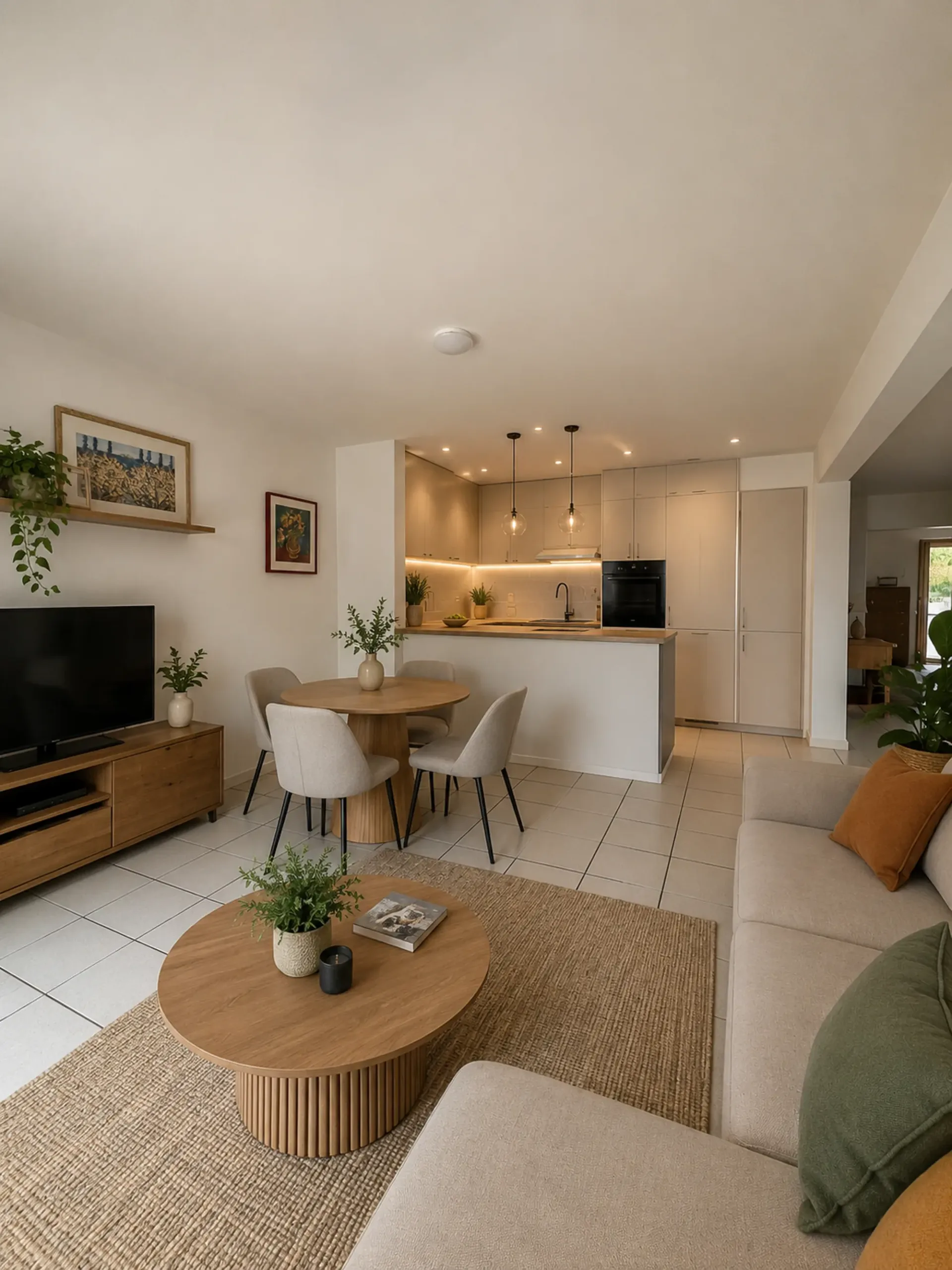 Spacious apartment with possibility of conversion into 4.5 rooms