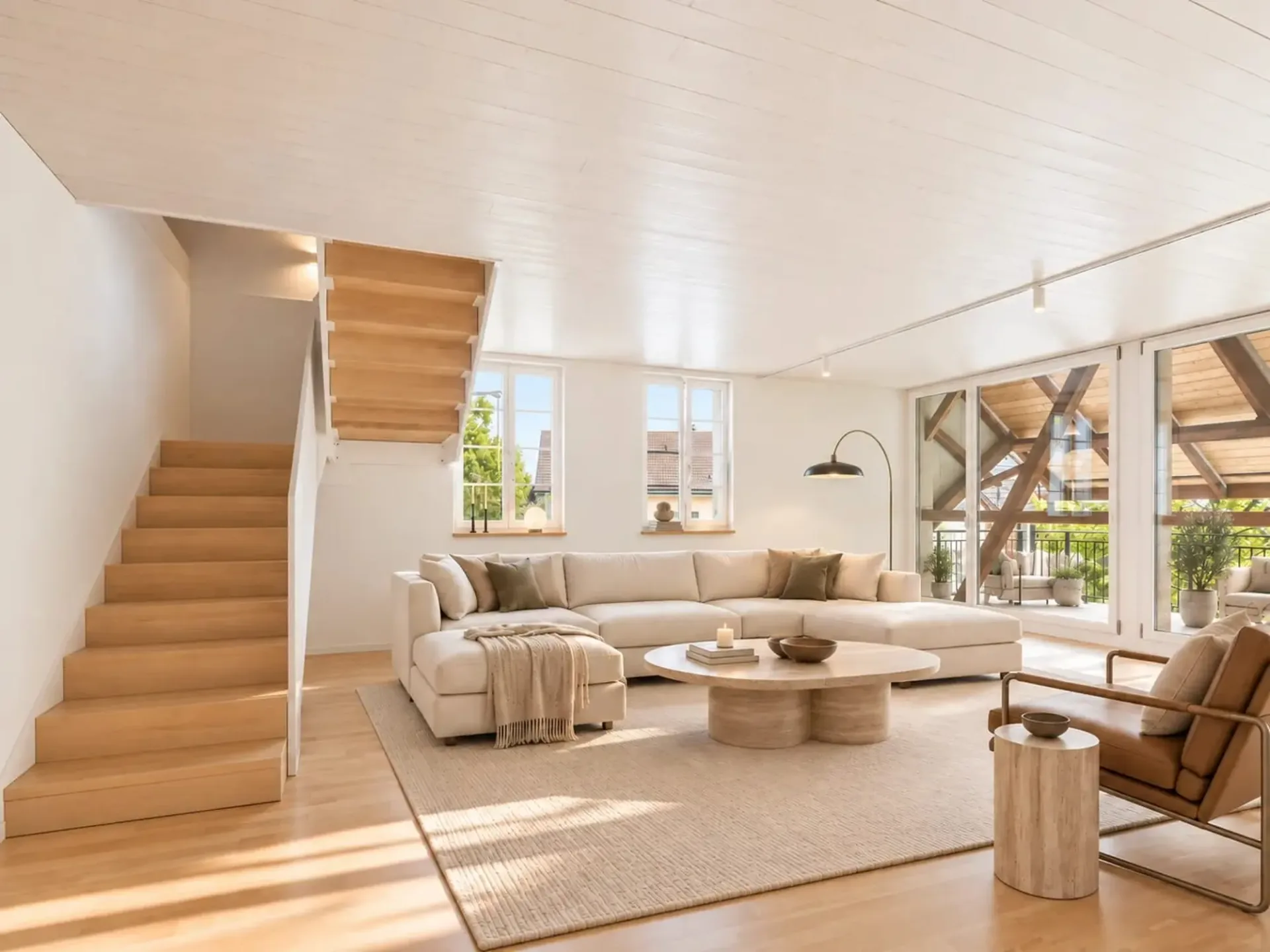 2-Zimmer-Maisonette mit Balkon und Seesicht in Thalwil mieten