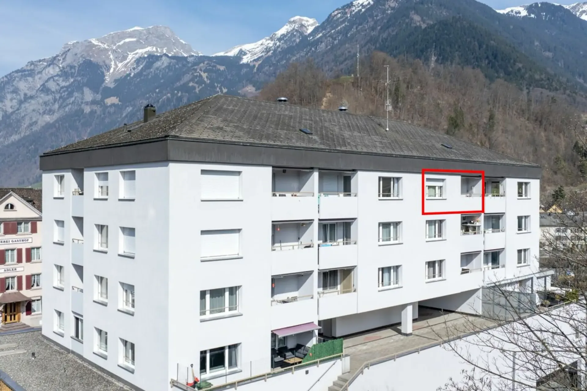 4 Zimmerwohnung - über den Dächern von Schwanden