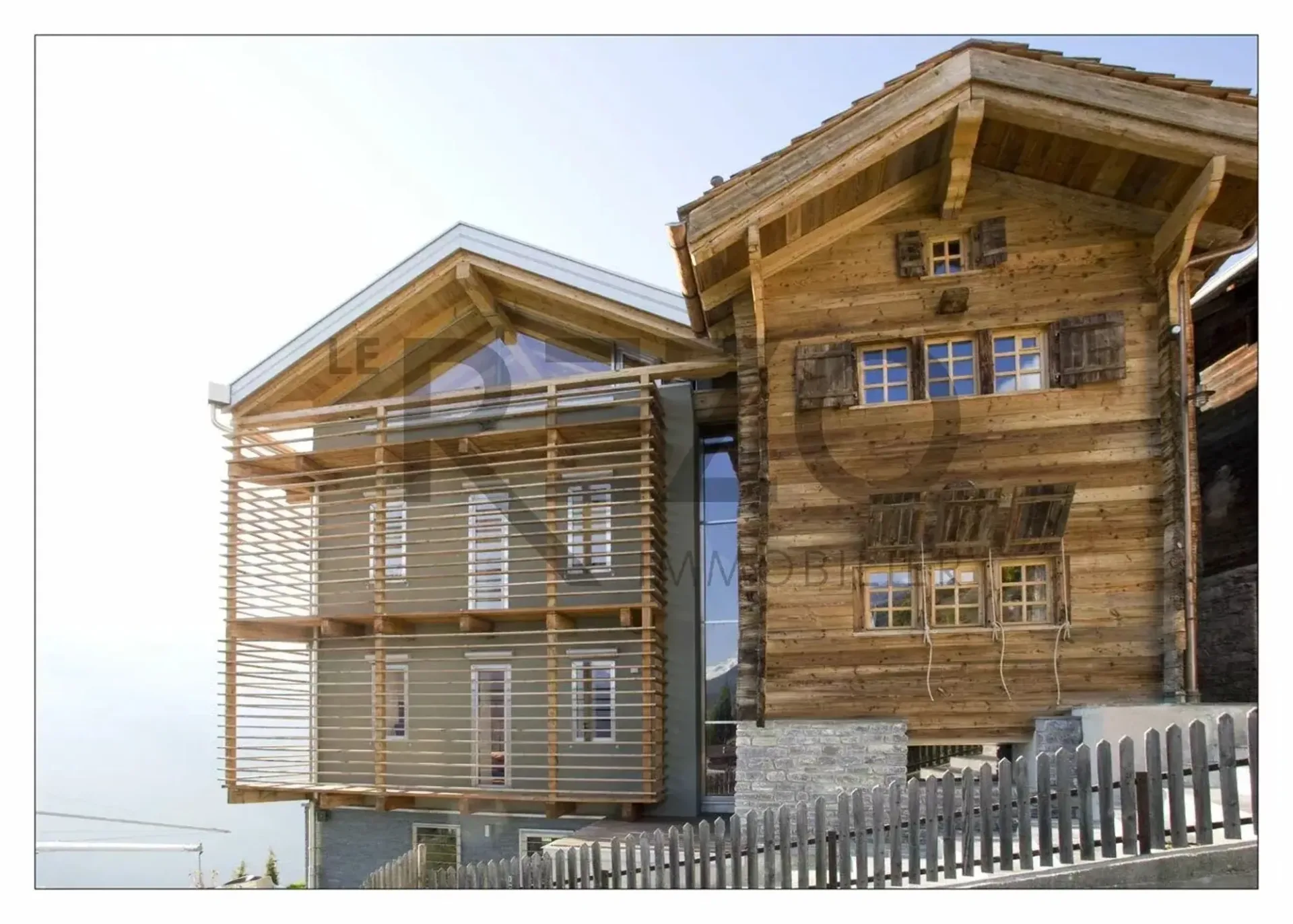 Magnifique chalet d'architecte à St-Martin