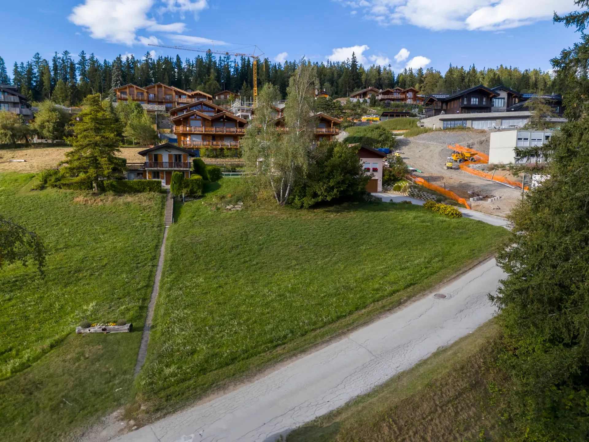 Bauplatz in Crans-Montana