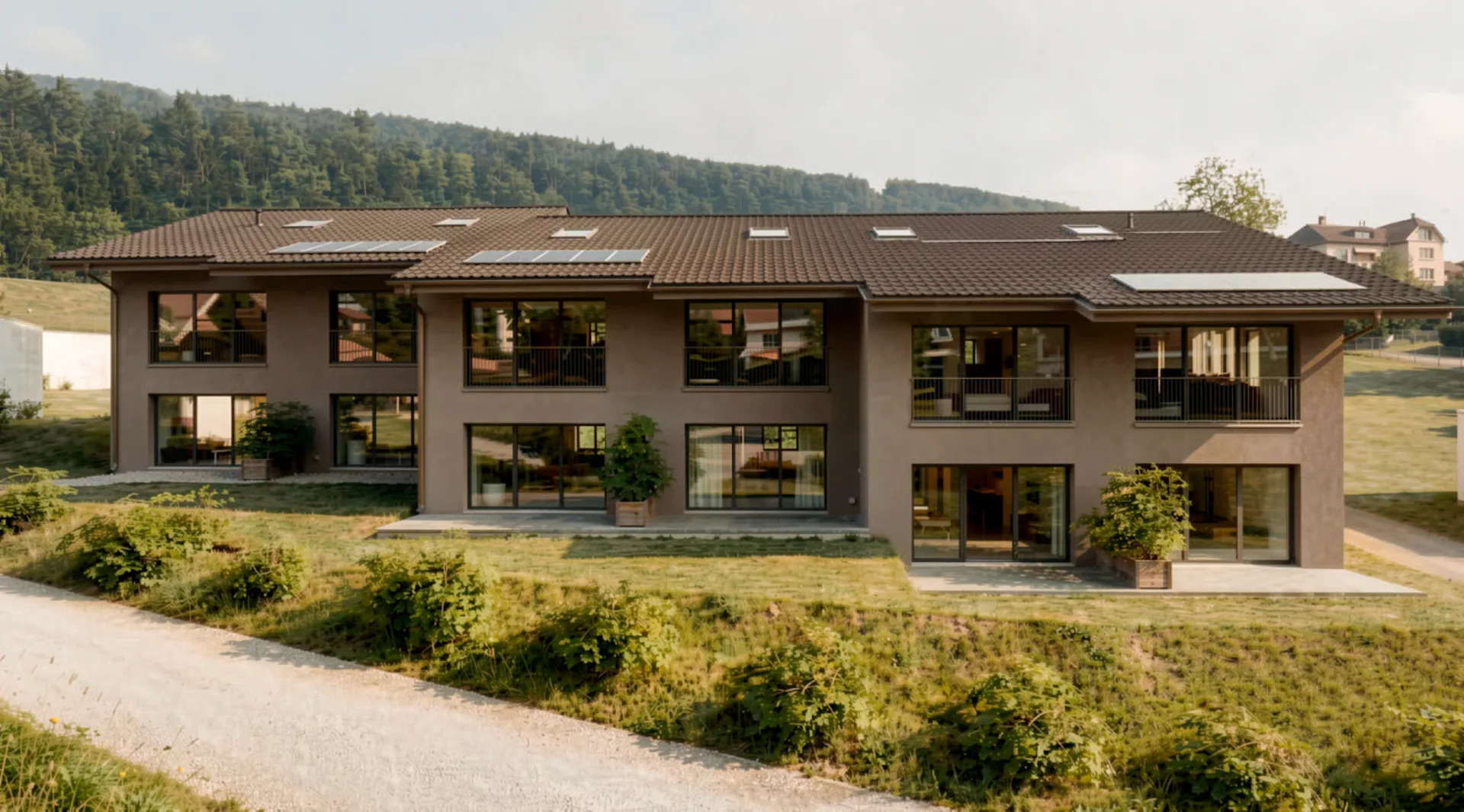 St-Imier, new semi-detached house with 4.5 / 5.5 rooms