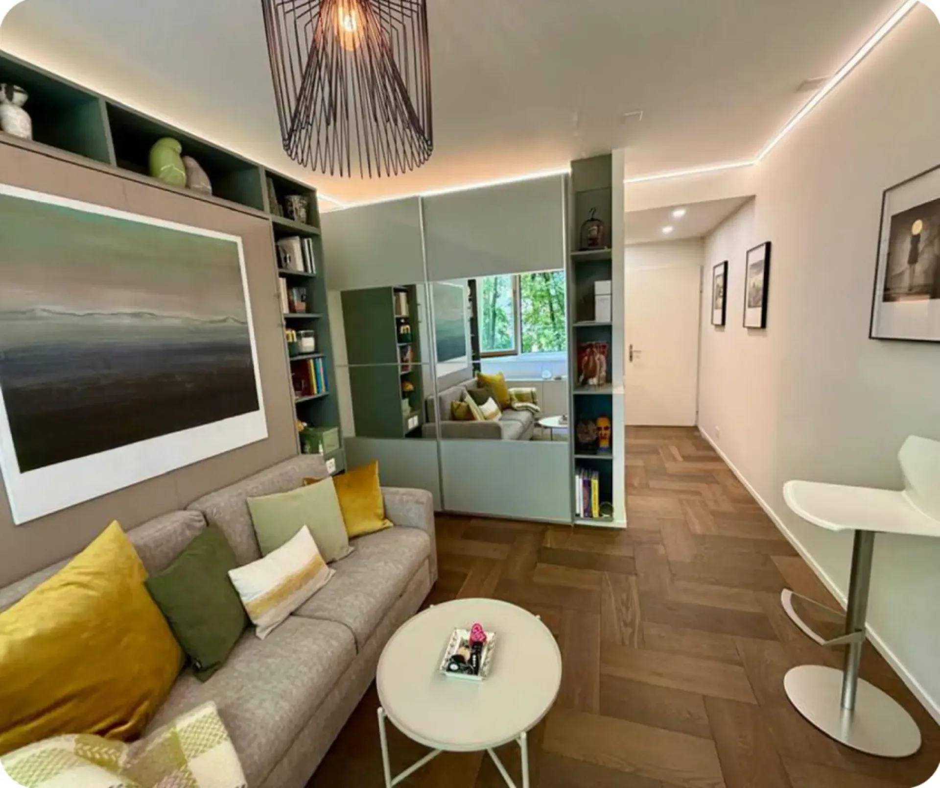 Bel studio meublé dans la résidence Cologny Parc