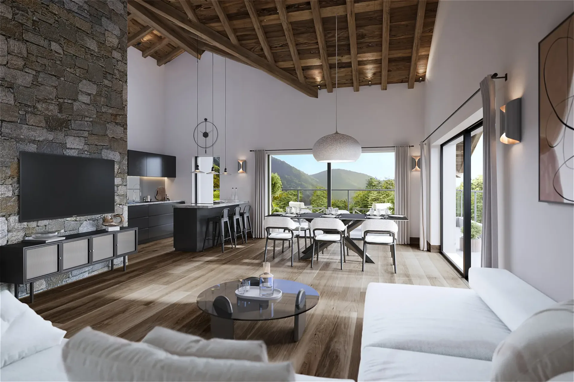 Zu Verkaufen Attika 4.5 Zimmer von hohem Standard in Grône