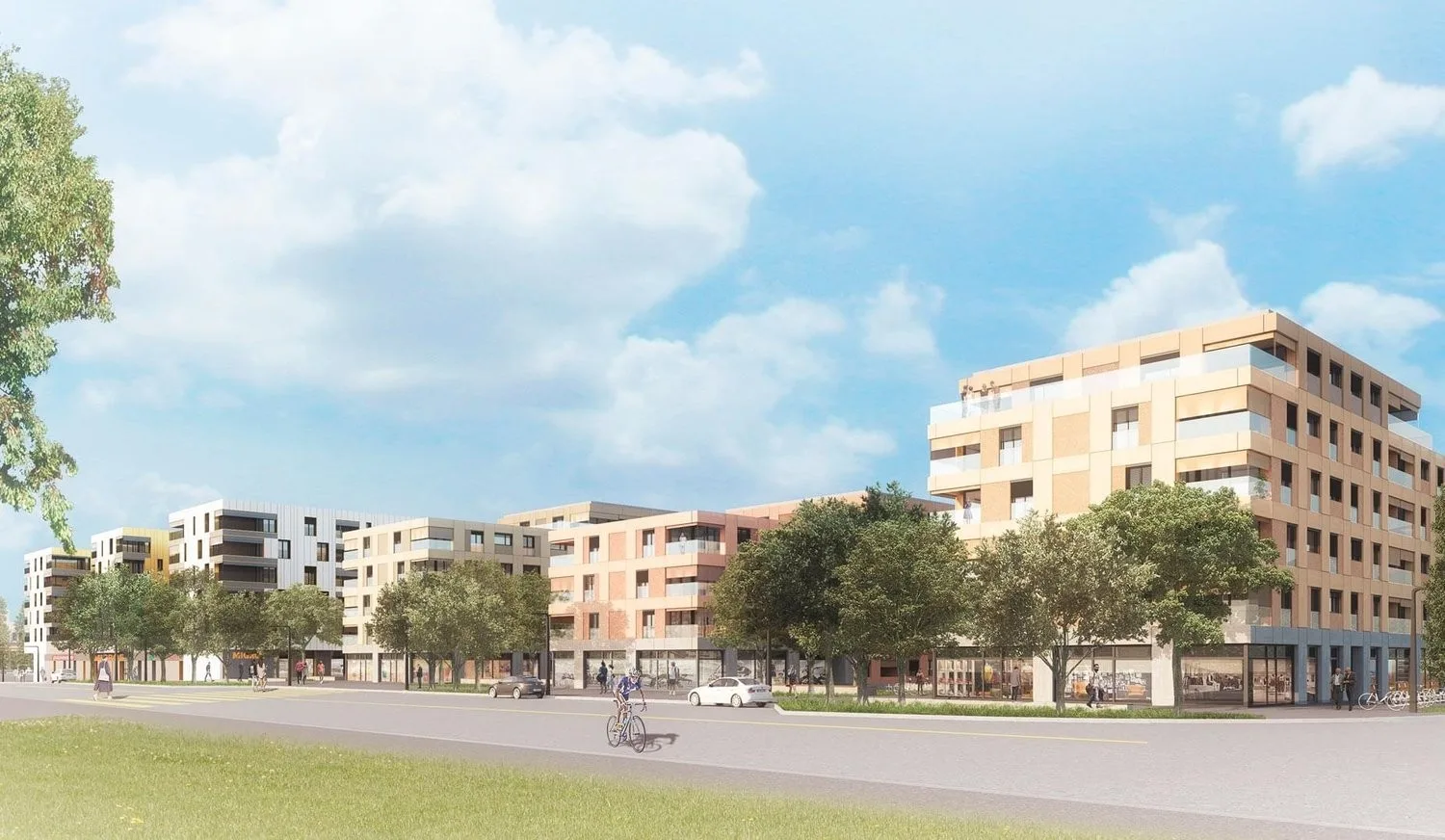 Wohnung in einem neuen Stadtteil im Herzen von Orbe