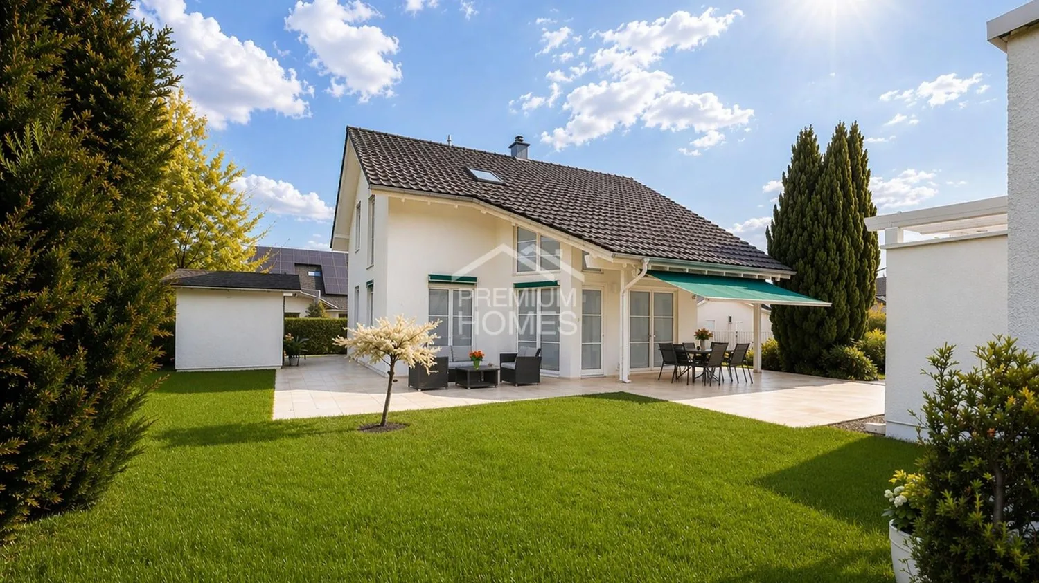 Maison unifamiliale de 5,5 pièces avec jardin et garage double