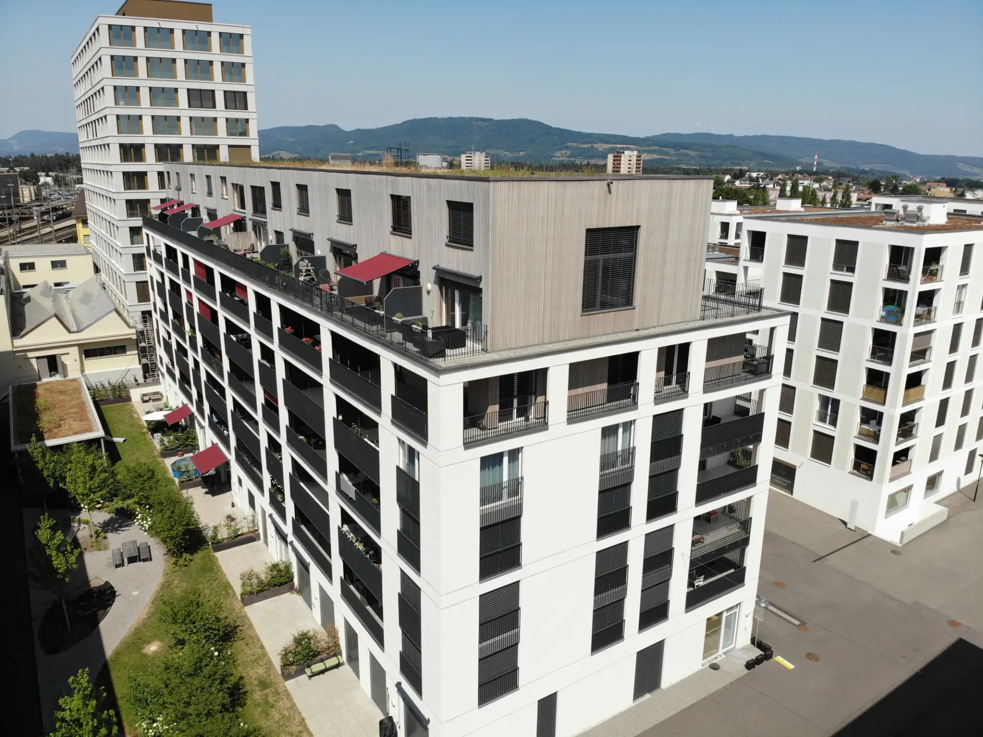 Appartement moderne de 2,5 pièces directement à la gare de Lenzburg