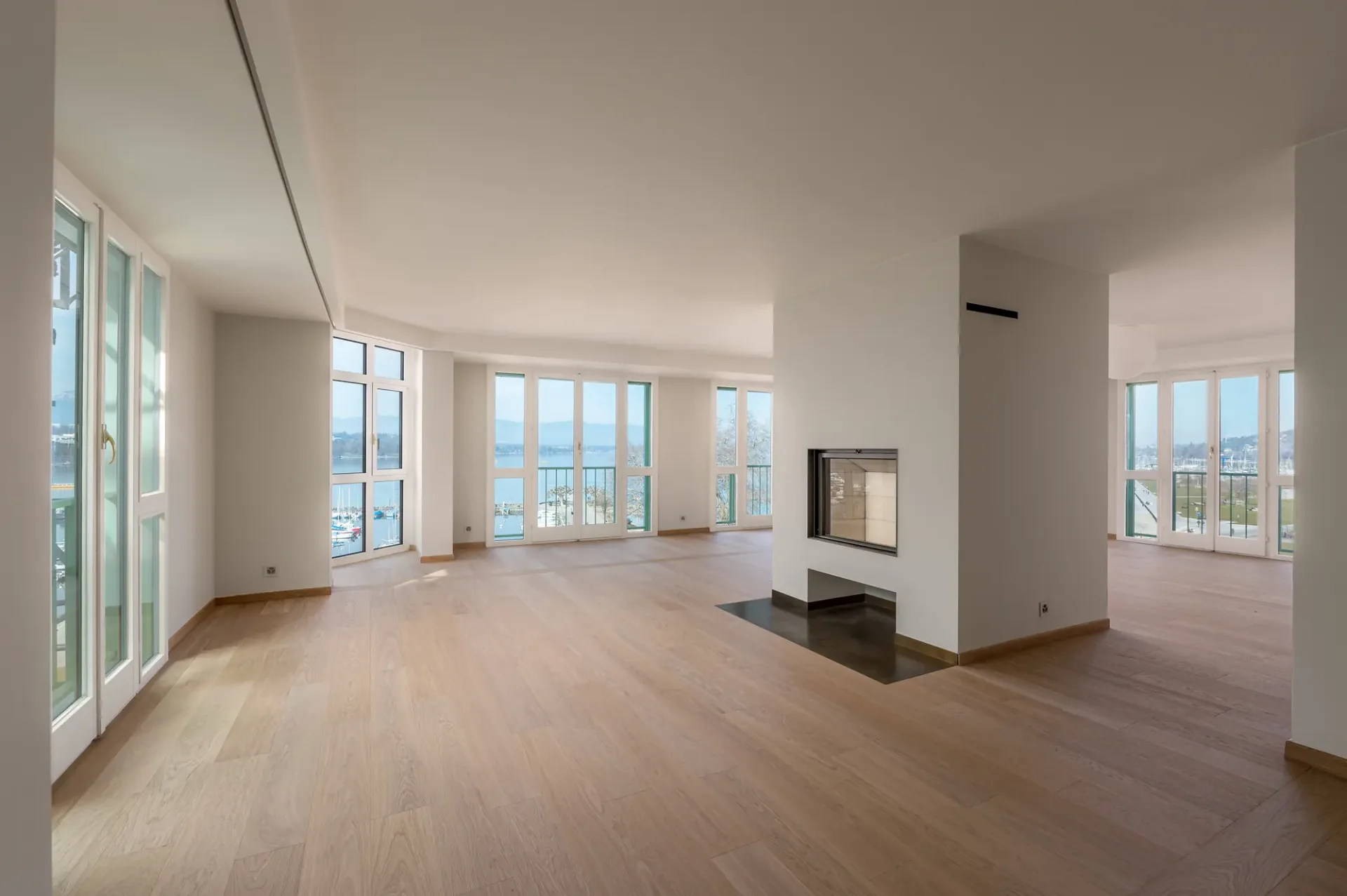Außergewöhnliche Wohnung auf den Quais mit Panoramablick auf den See