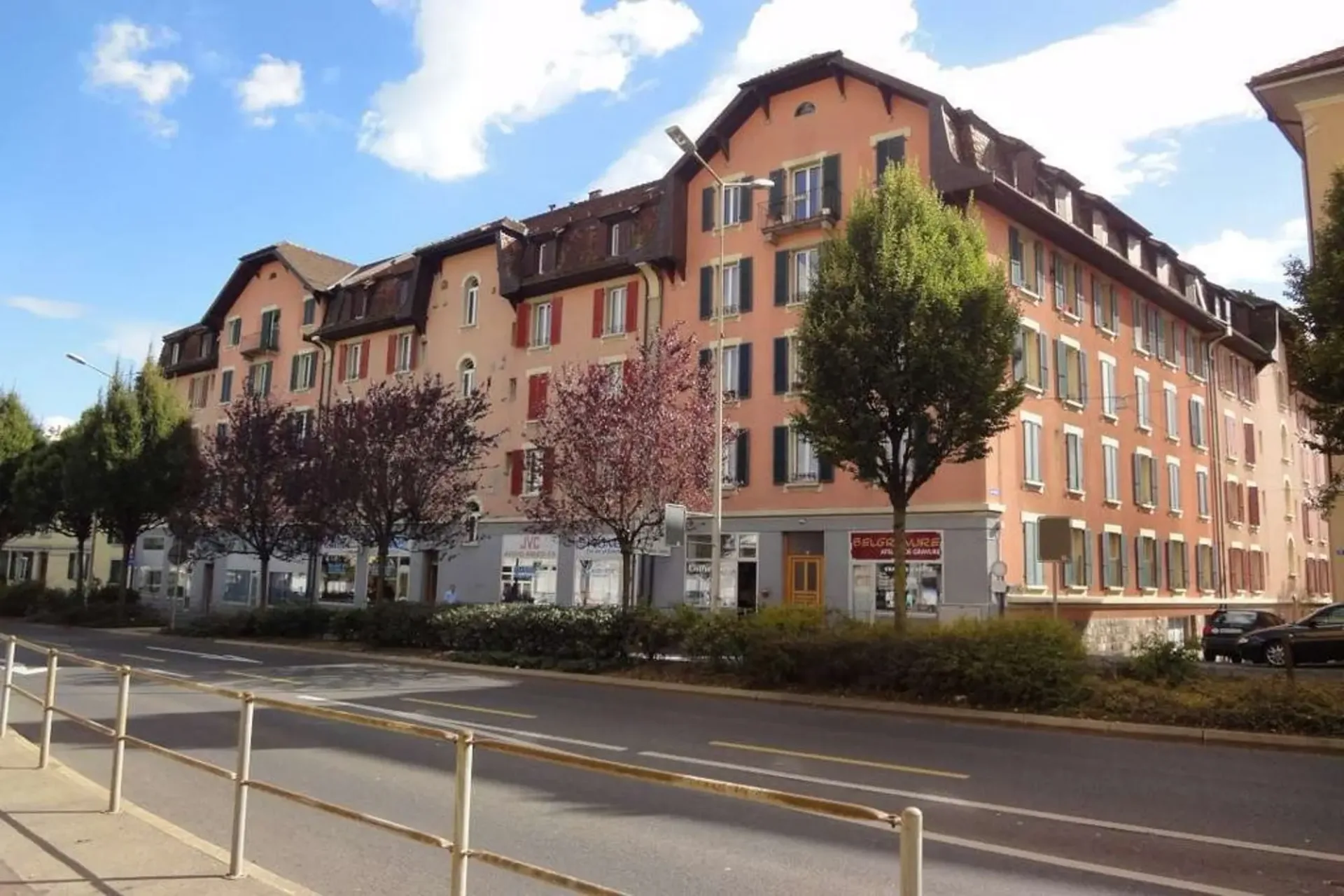 Außenparkplatz