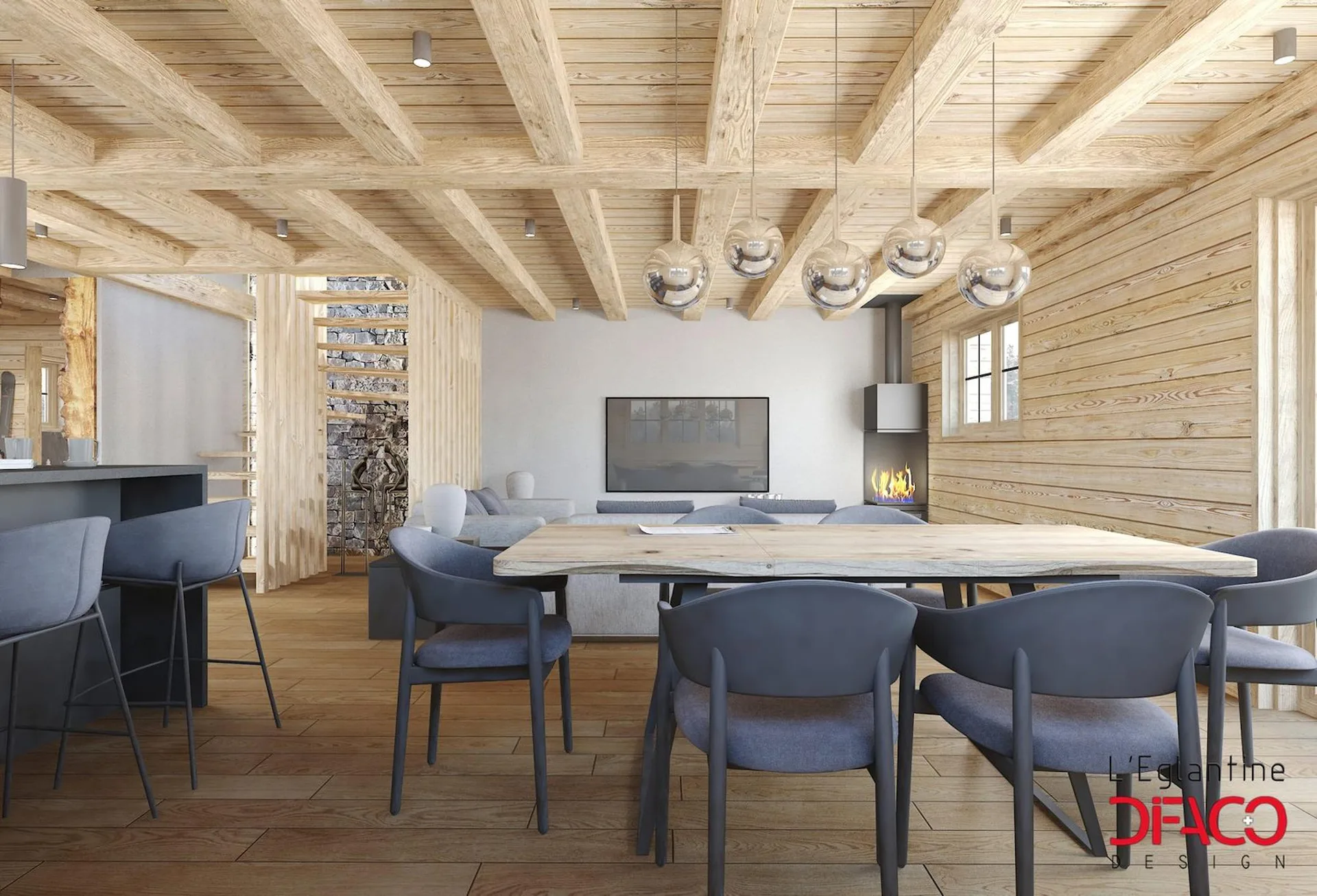 APPARTEMENT DUPLEX LOT 2 CHALET ÉGLANTINE