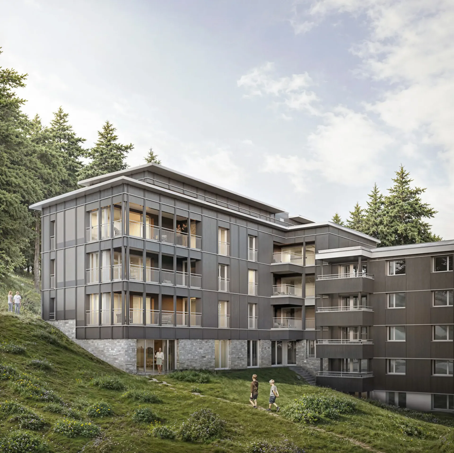 Arosa: alpine Eigentumswohnungen im Projekt SUNNABODA