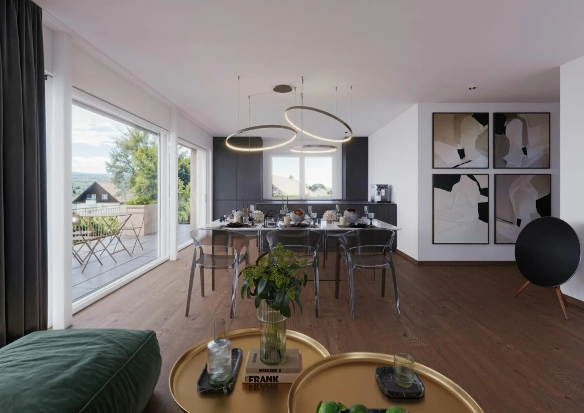 Stilvolle 4.5-Zimmer-Wohnung mit hochwertiger Ausstattung in See nähe