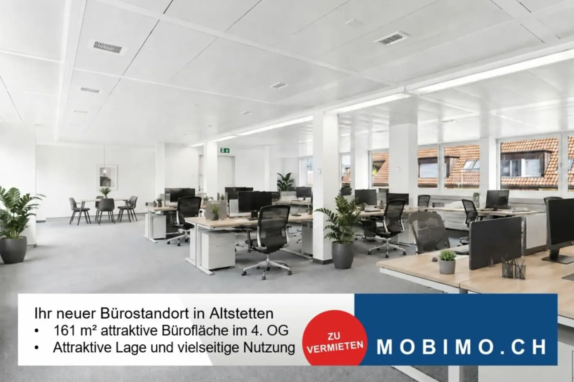 Moderne Bürofläche mit guter Anbindung in Zürich-Altstetten