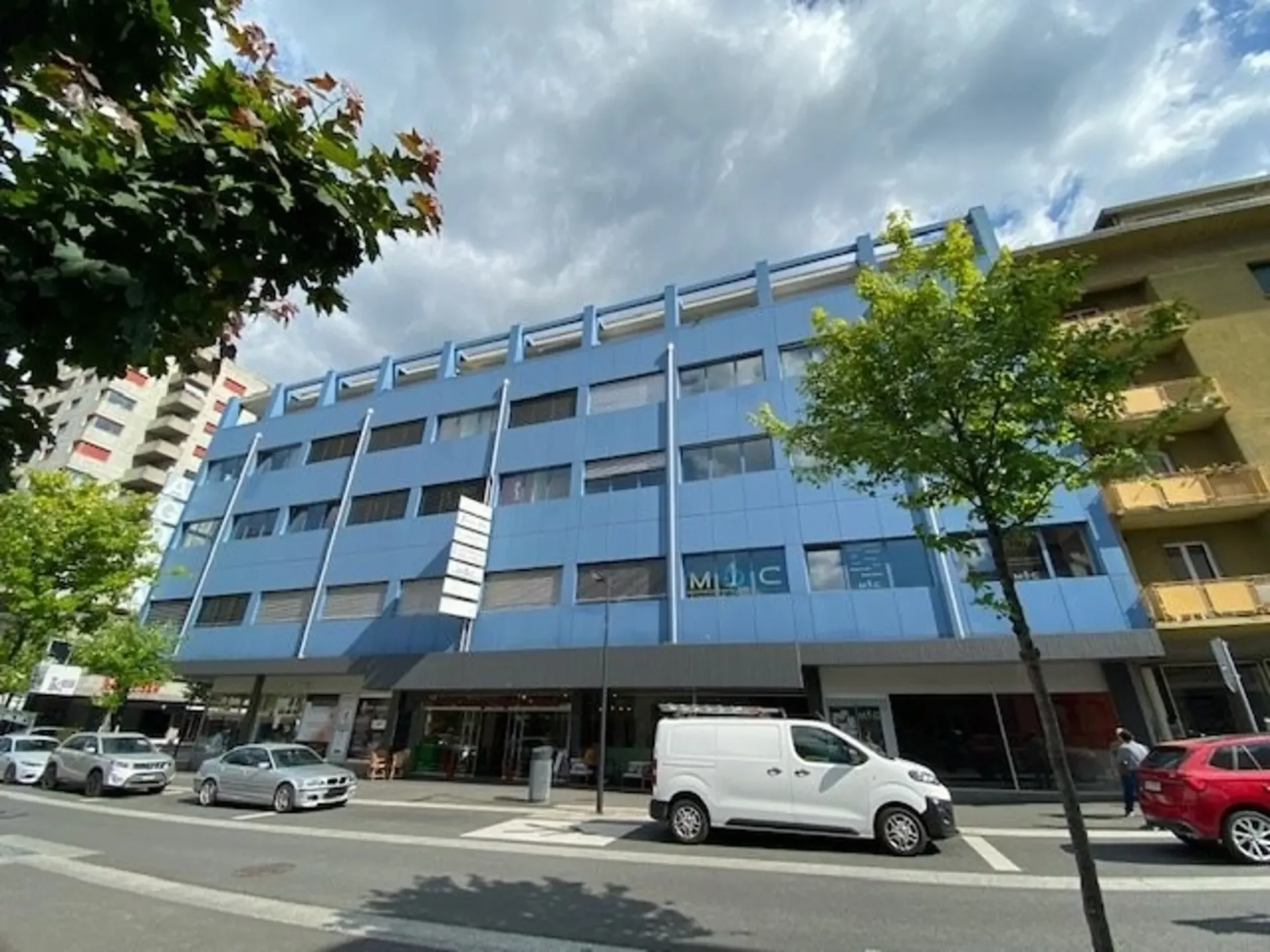 Parkplatz im Zentrum von Monthey