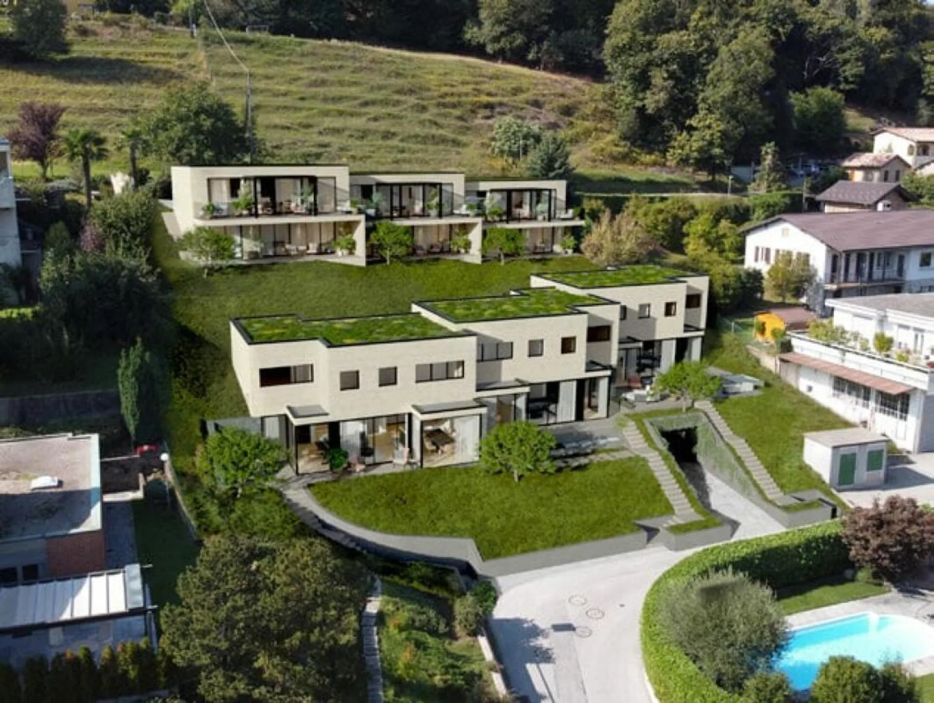 AGRA · NEUE VILLA AUF 2 Ebenen - RESIDENZ LE TERRAZZE
