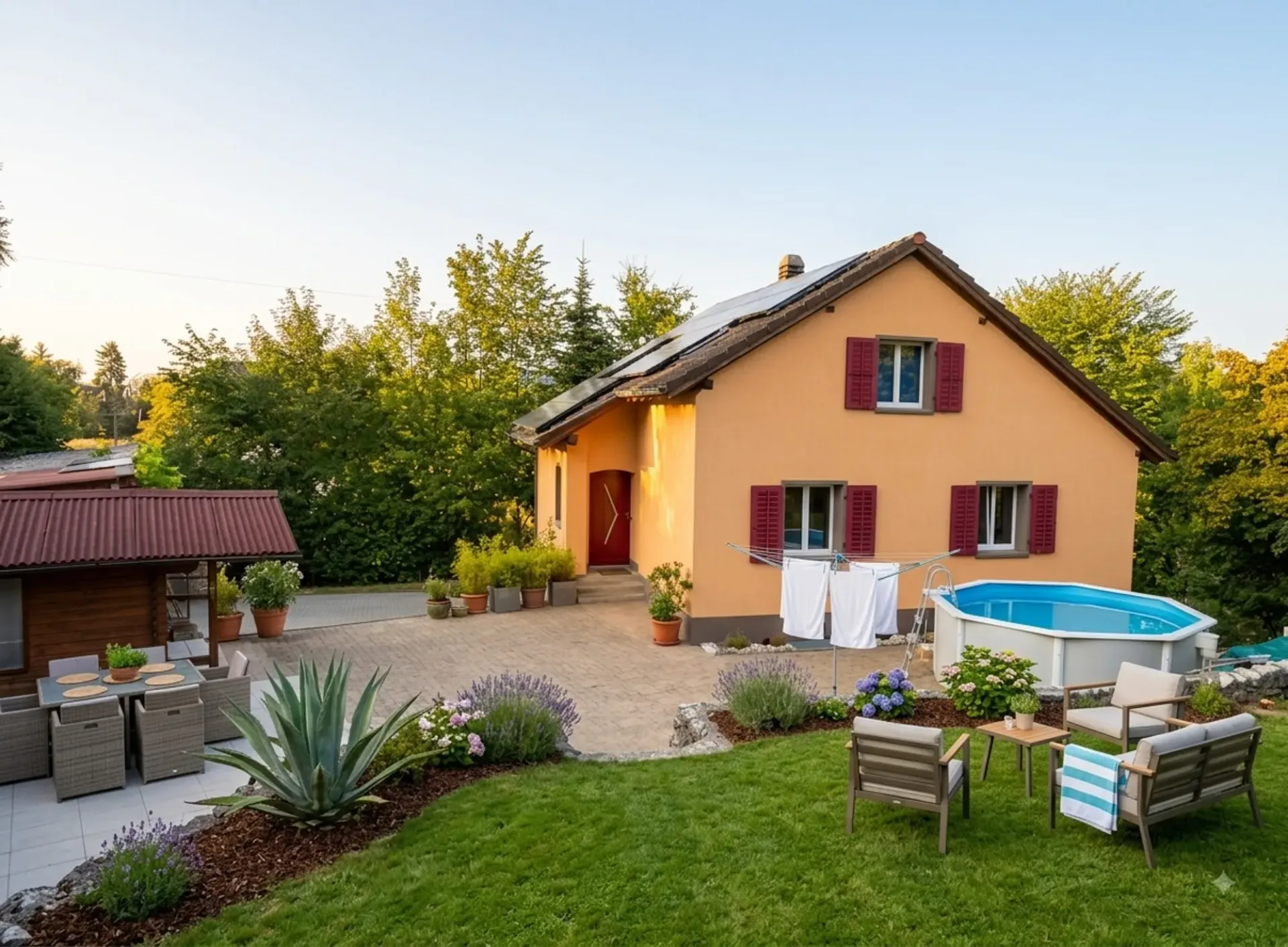 Ihr privates Paradies mit Pool und Sauna