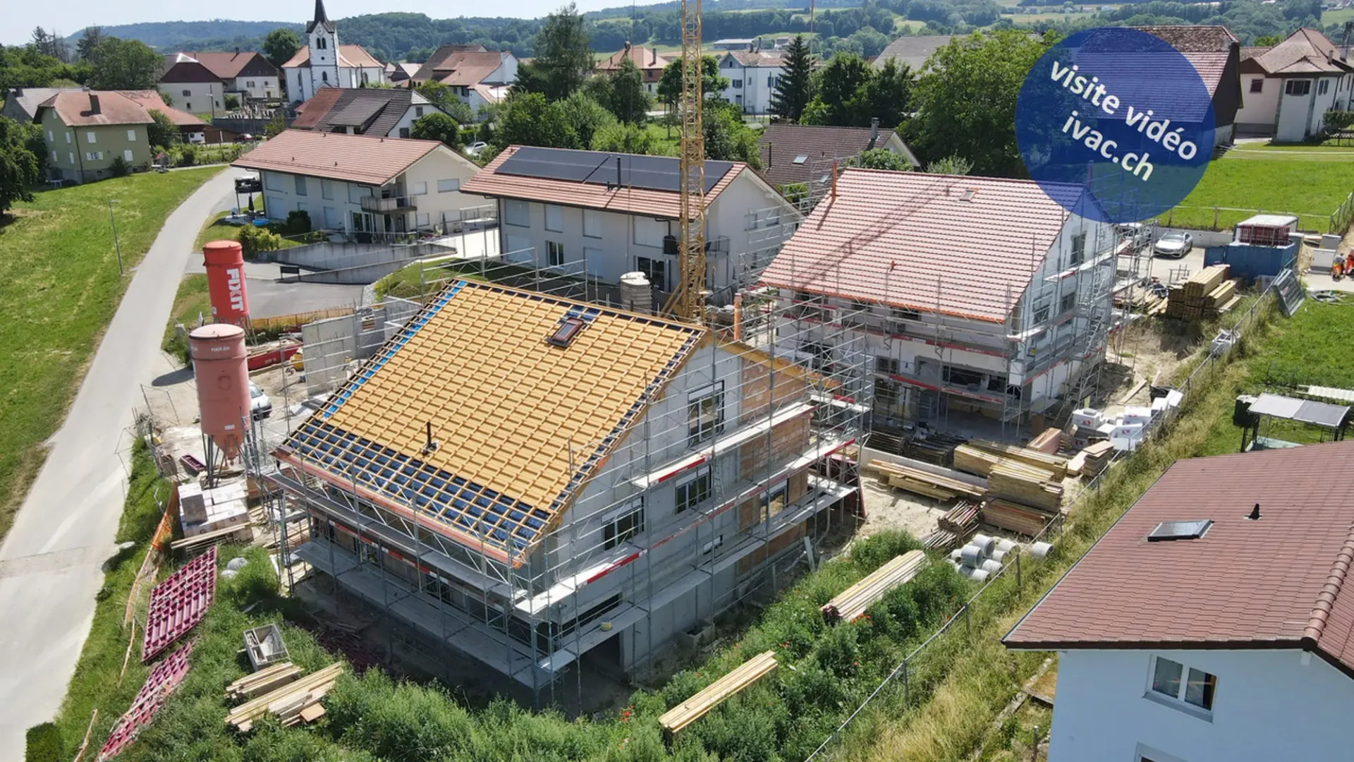 Villas familiales de 5.5 pces neuves à Dompierre / FR