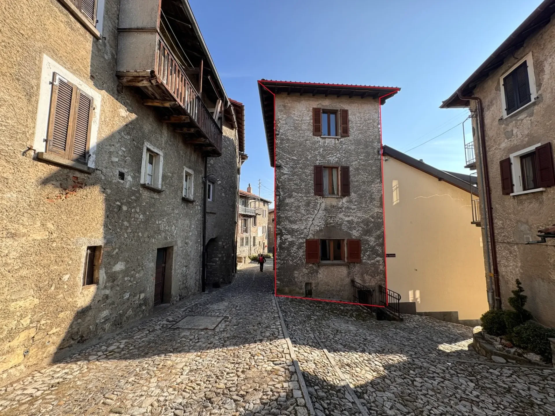 Rustisches Haus im Ortskern
